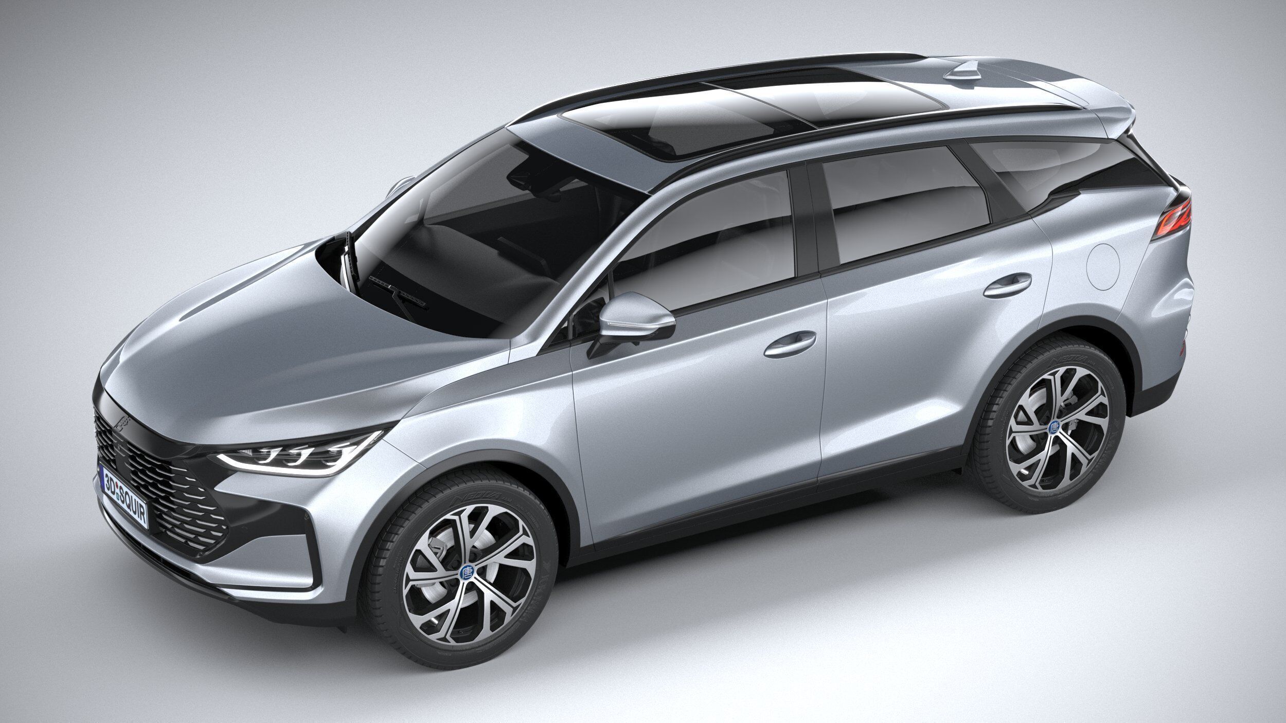 BYD Tang DM-i 2025 3D model_7