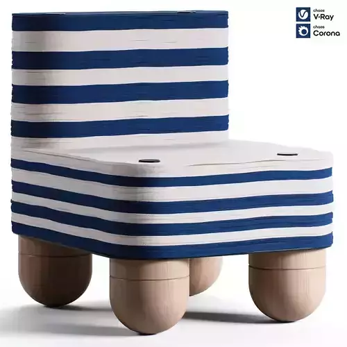 Armchair Stackabl Georgis Mirgorodsky 3D model