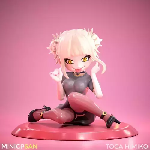 Himiko Toga - Naughty Grey Dress Outfit - My Hero Academia