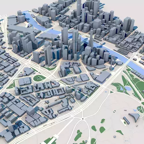 Australia 108 Eureka Tower Melbourne Australia 3D model