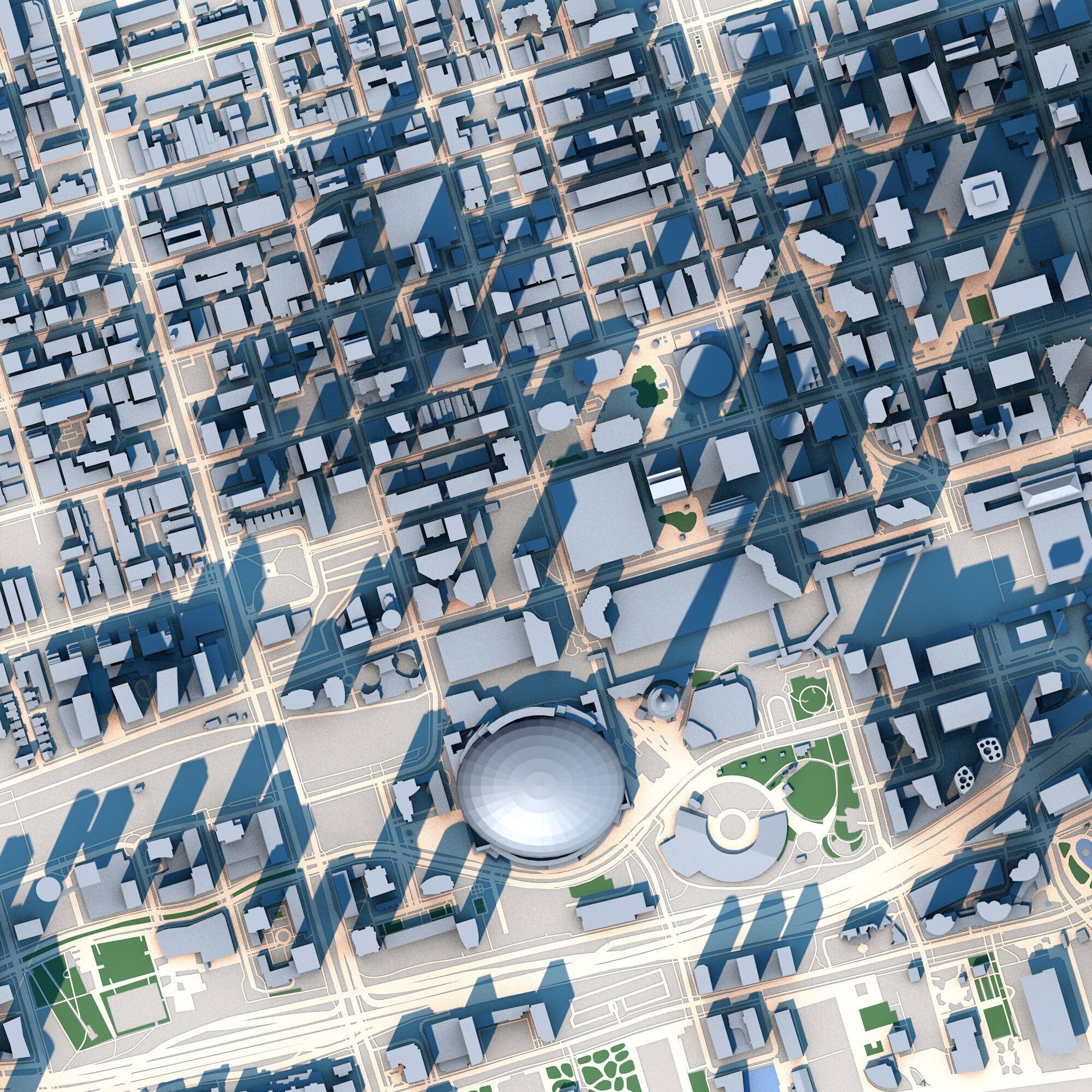 CN Tower First Canadian Place Toronto Canada 3D model_2