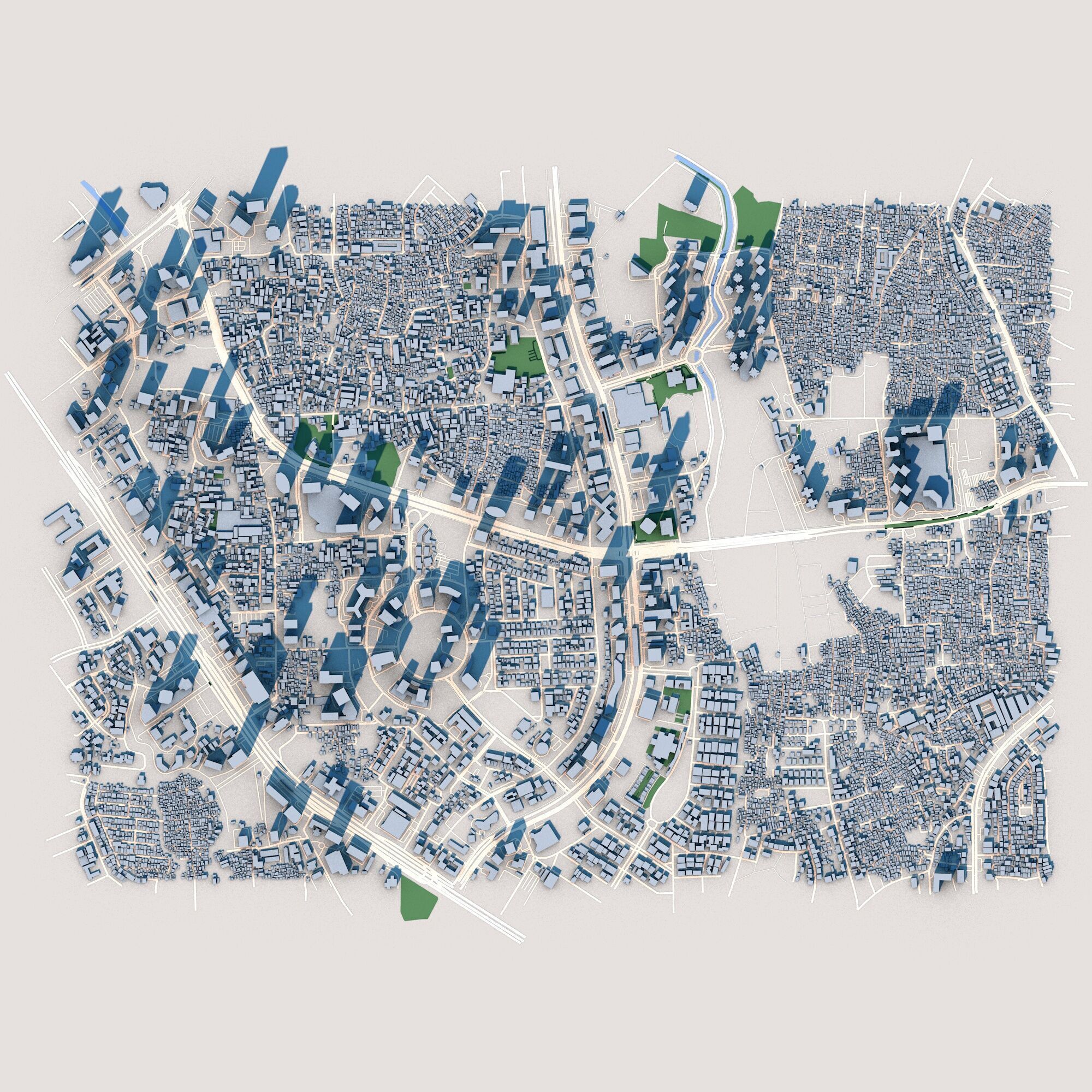 Gama Tower Wisma 46 Jakarta Indonesia 3D model_1