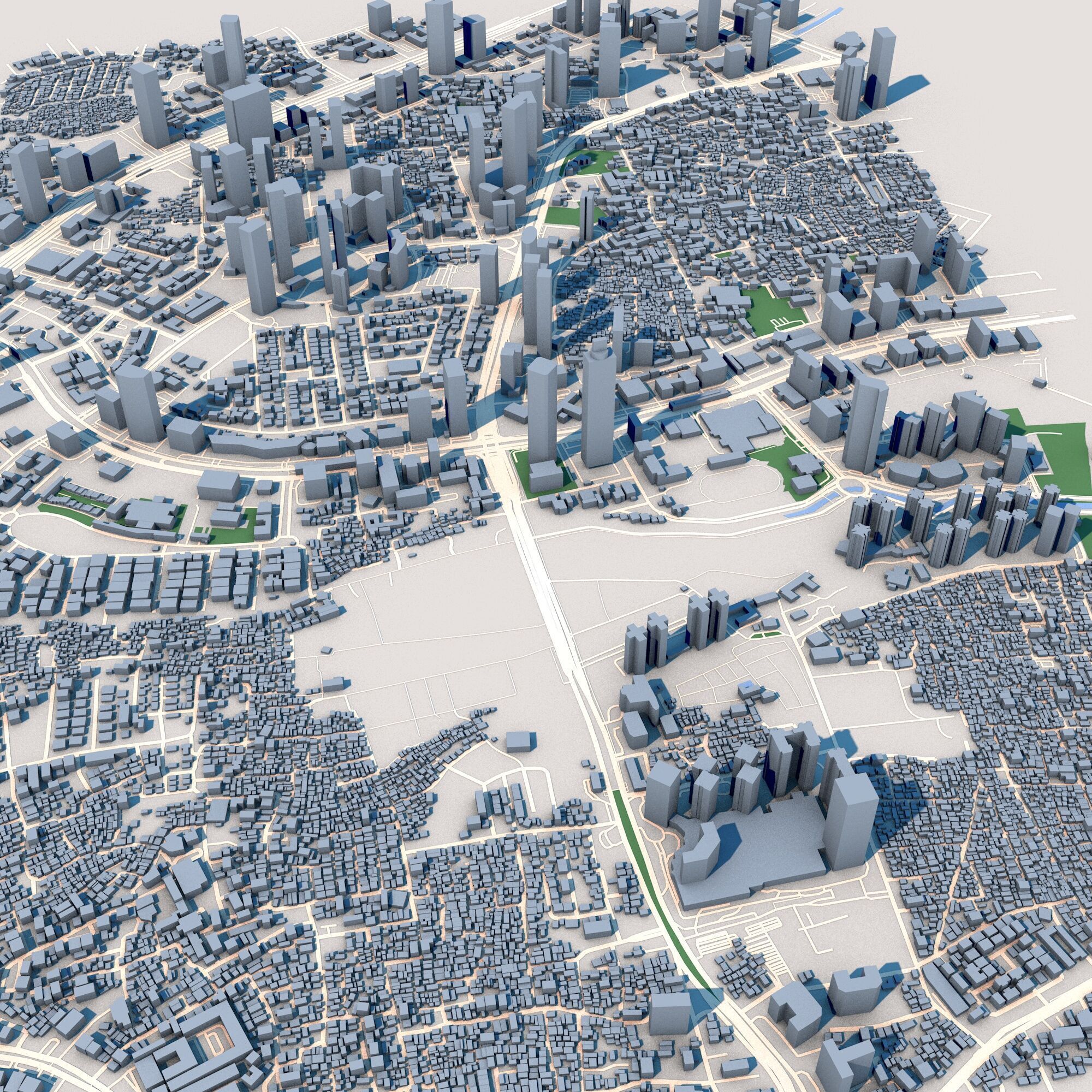 Gama Tower Wisma 46 Jakarta Indonesia 3D model_6