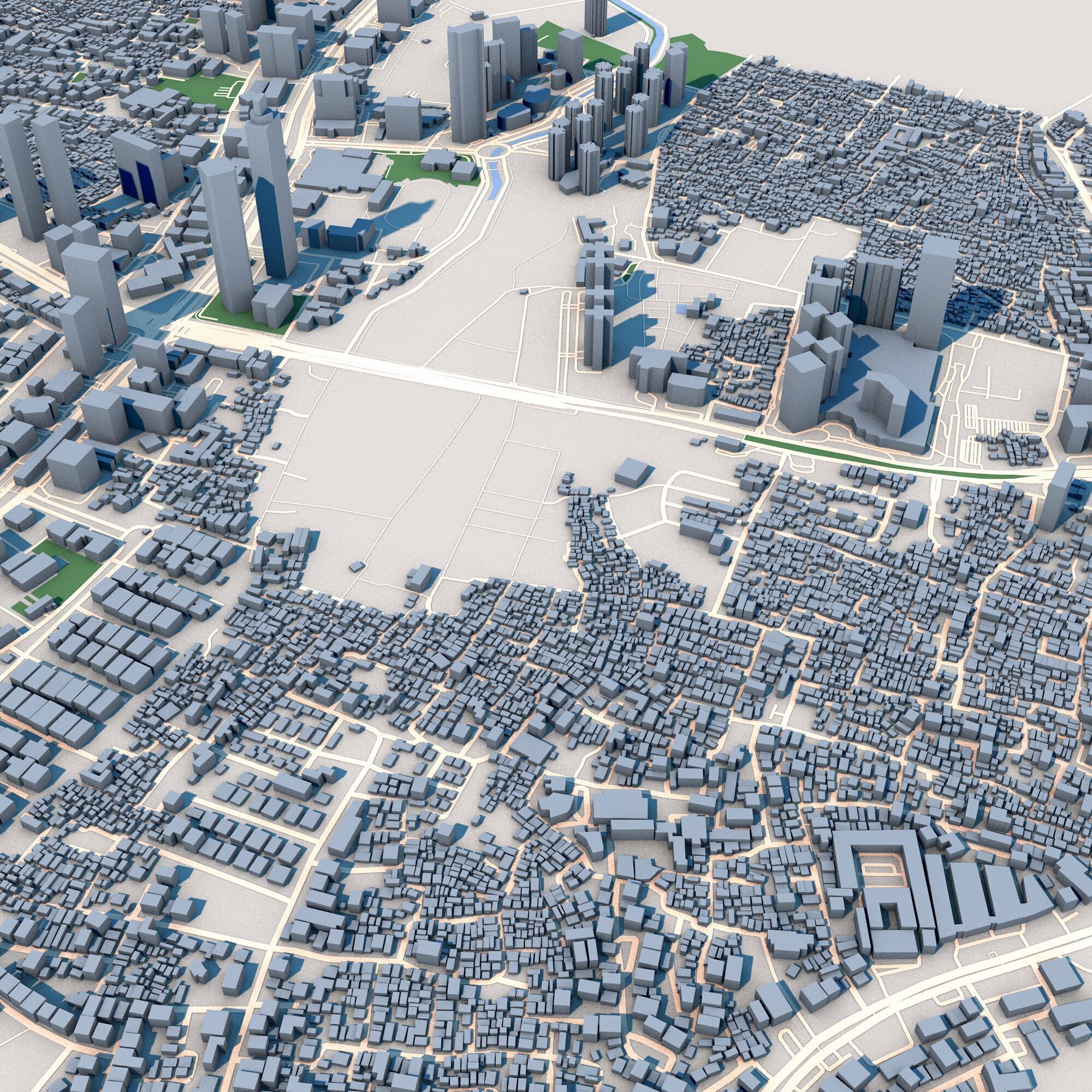 Gama Tower Wisma 46 Jakarta Indonesia 3D model_5