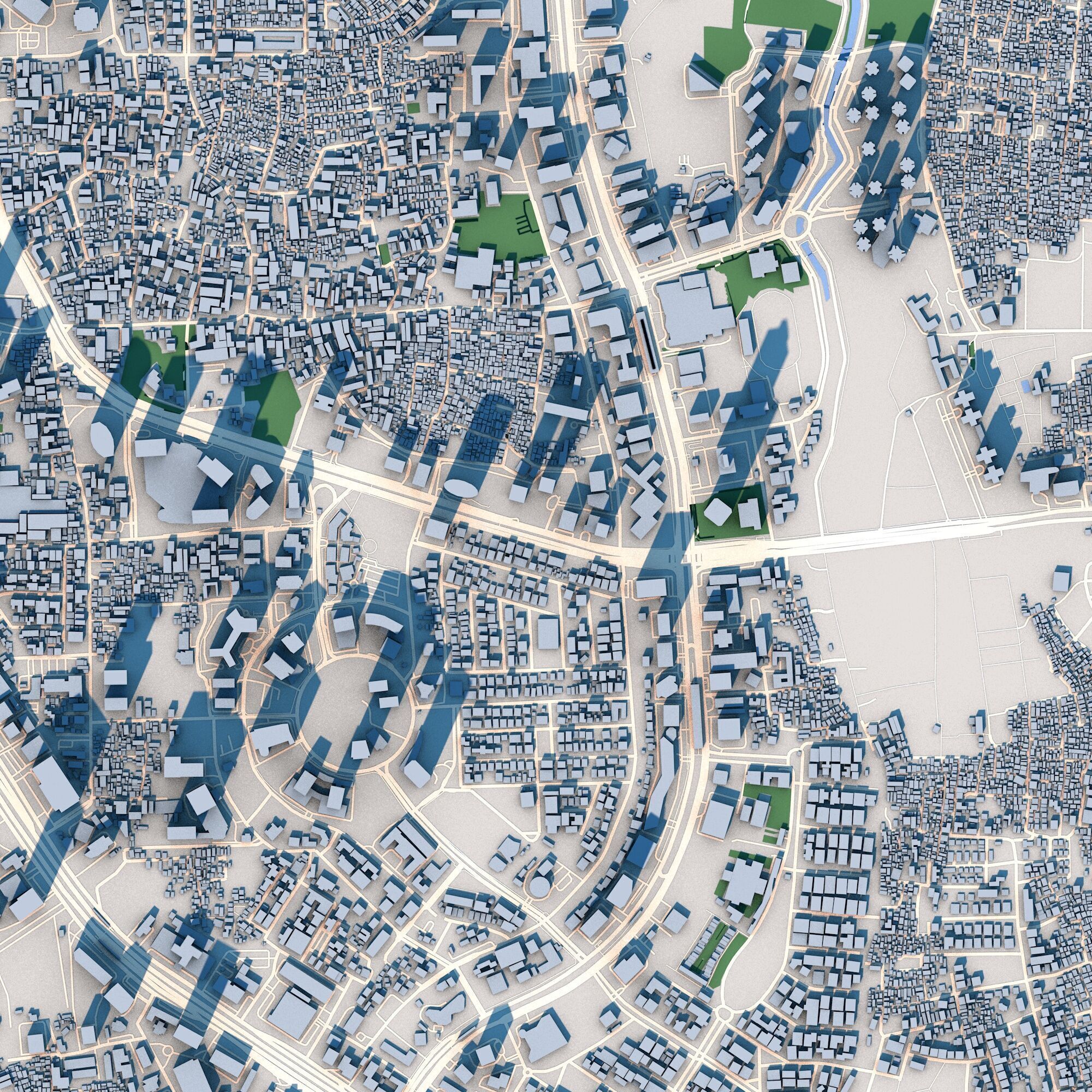 Gama Tower Wisma 46 Jakarta Indonesia 3D model_2