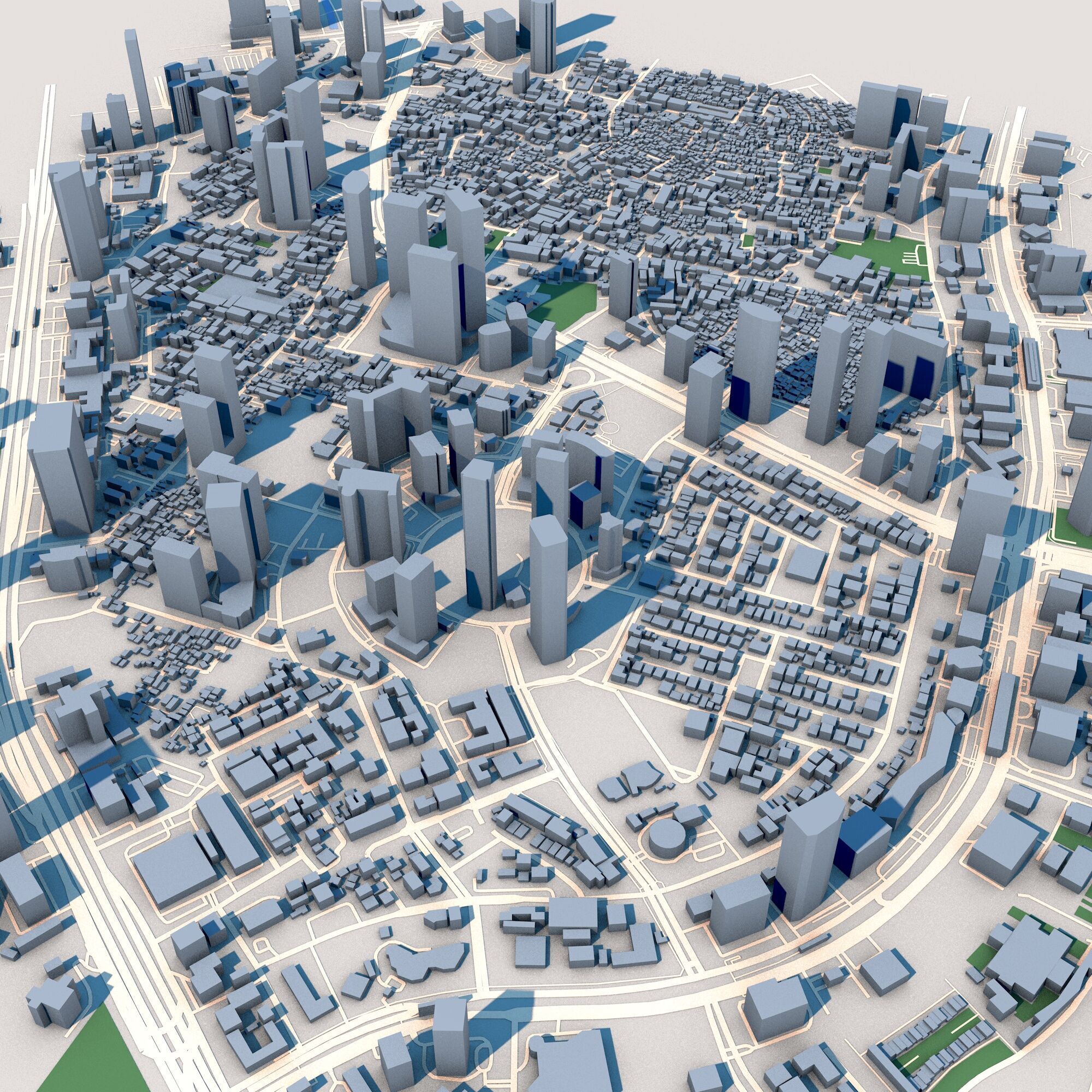 Gama Tower Wisma 46 Jakarta Indonesia 3D model_3