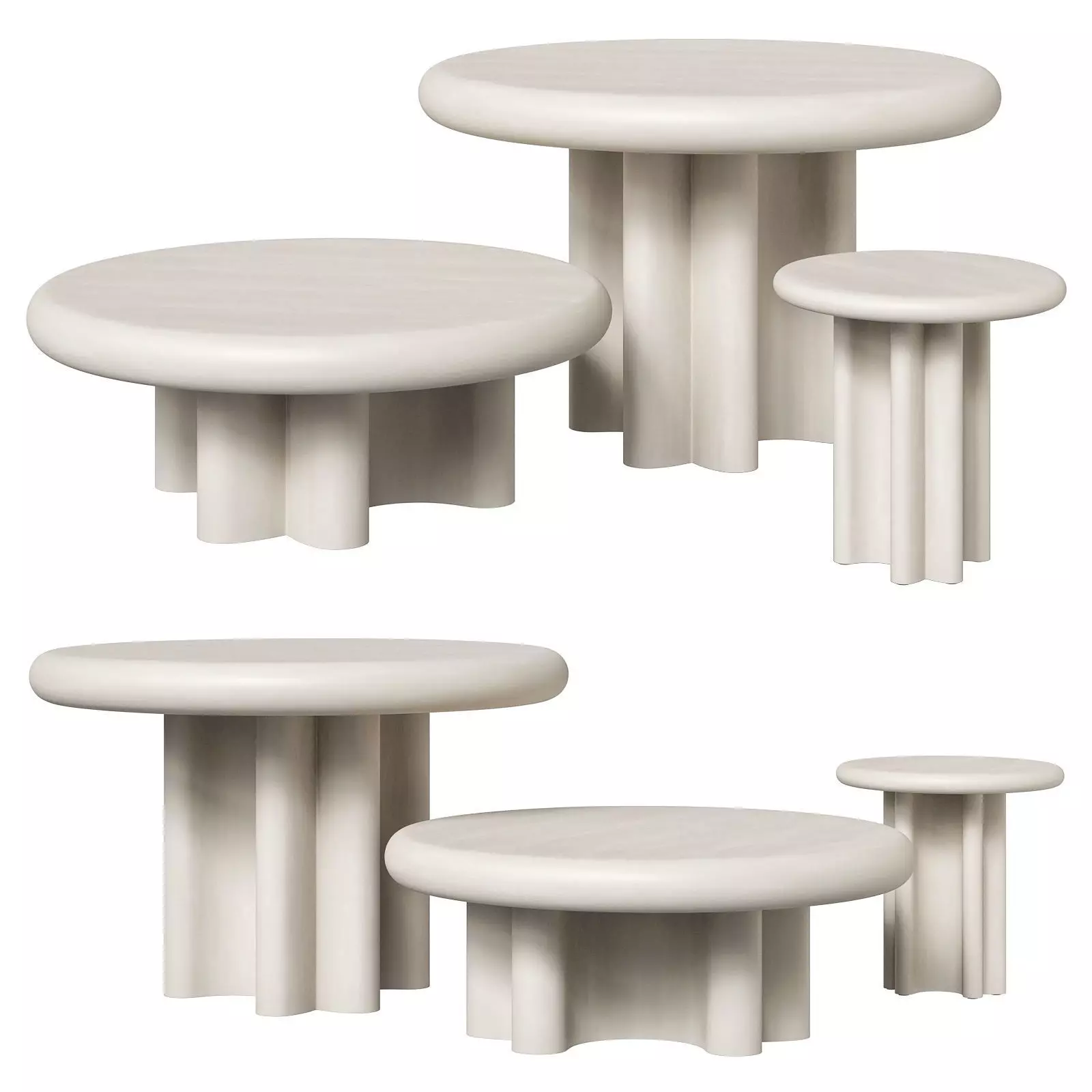 Lulu and Georgia Ruiz tables 3D model_0