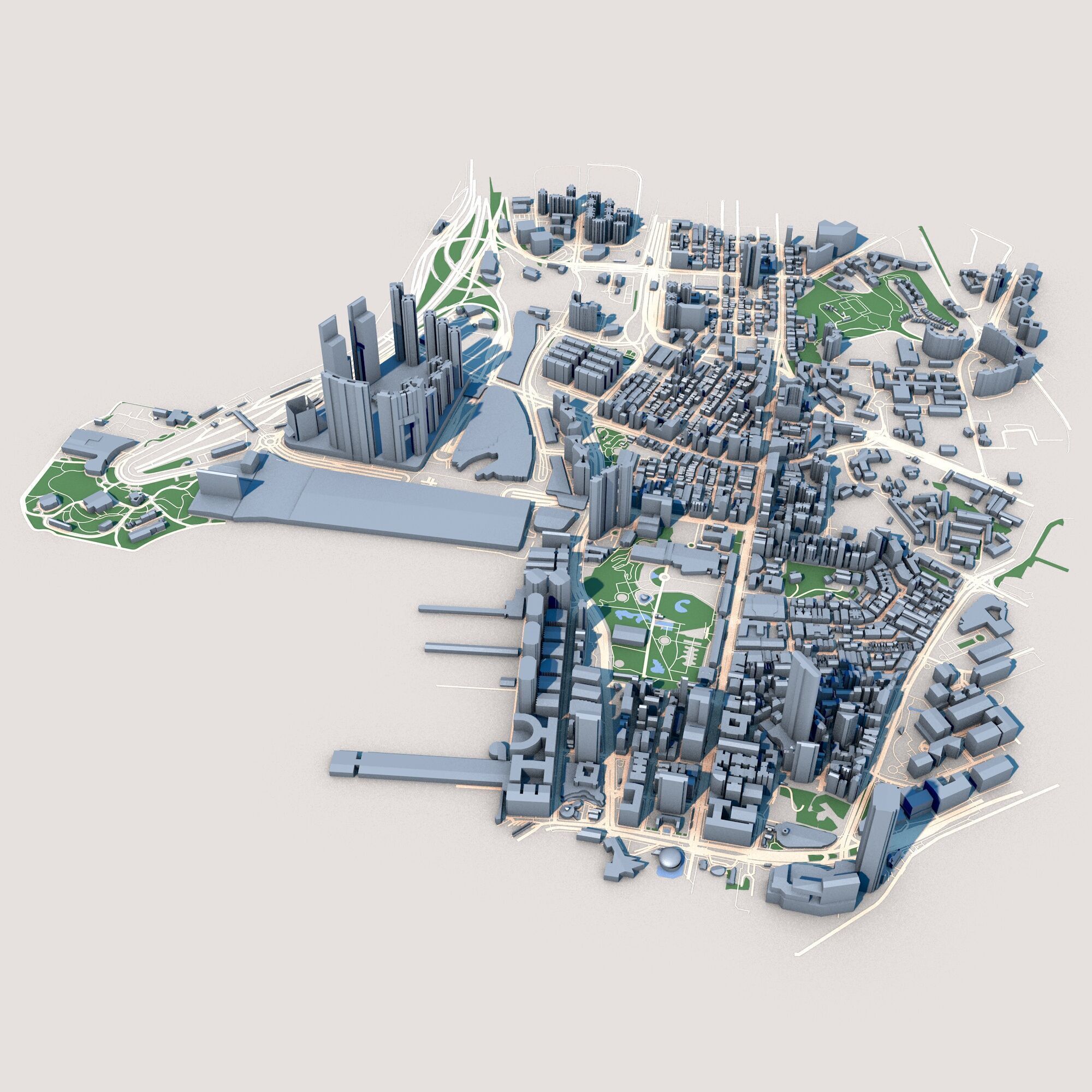International Finance Centre Hong Kong 3D model_1