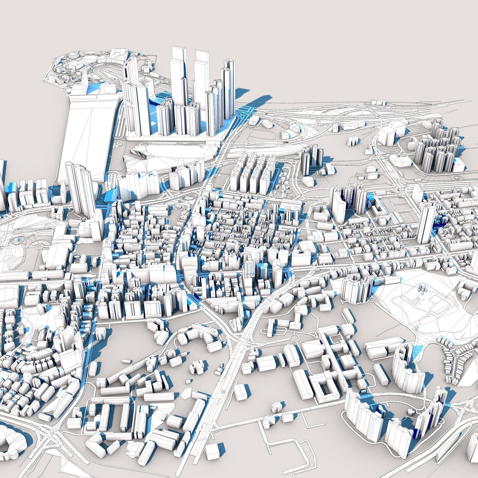 International Finance Centre Hong Kong 3D model_12