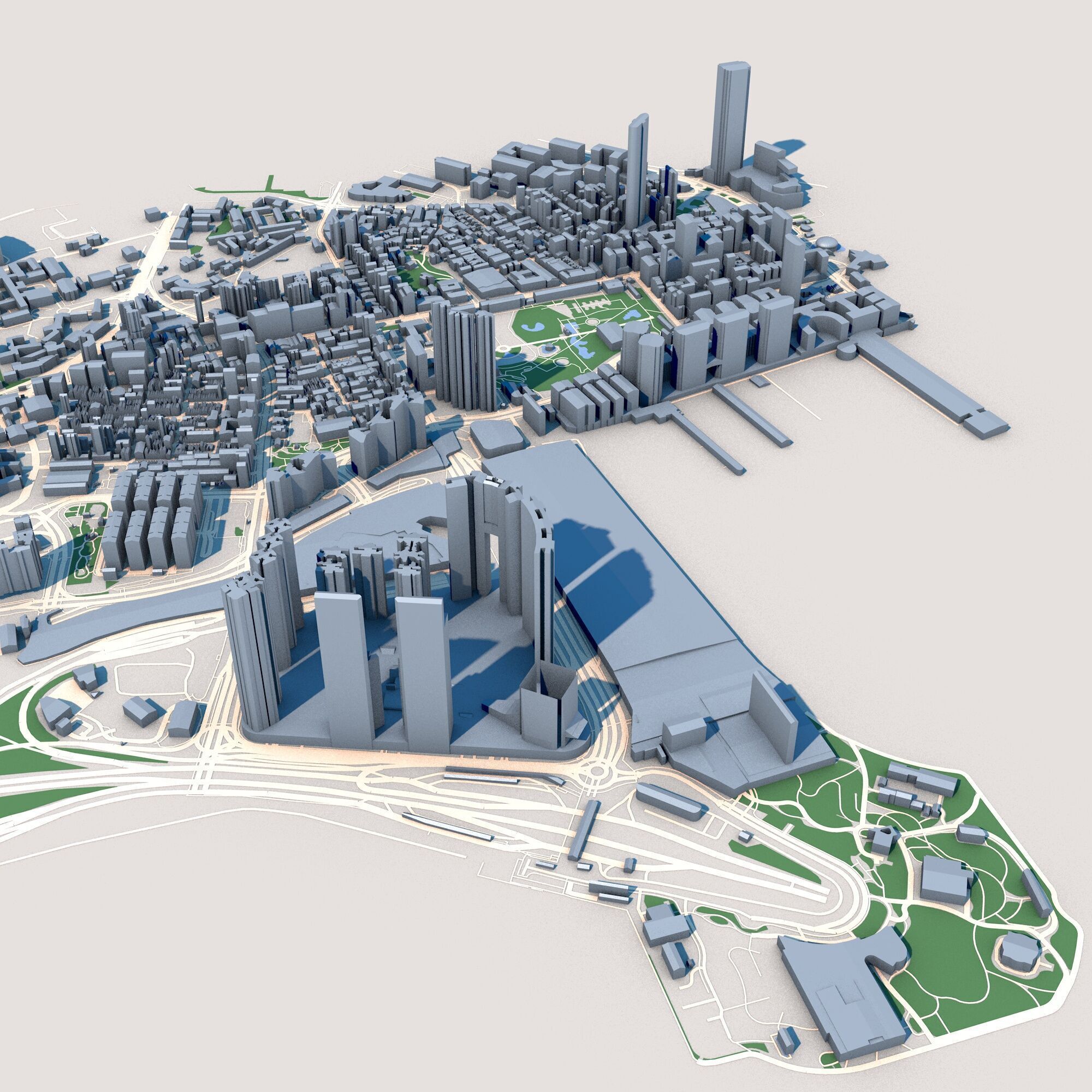 International Finance Centre Hong Kong 3D model_10