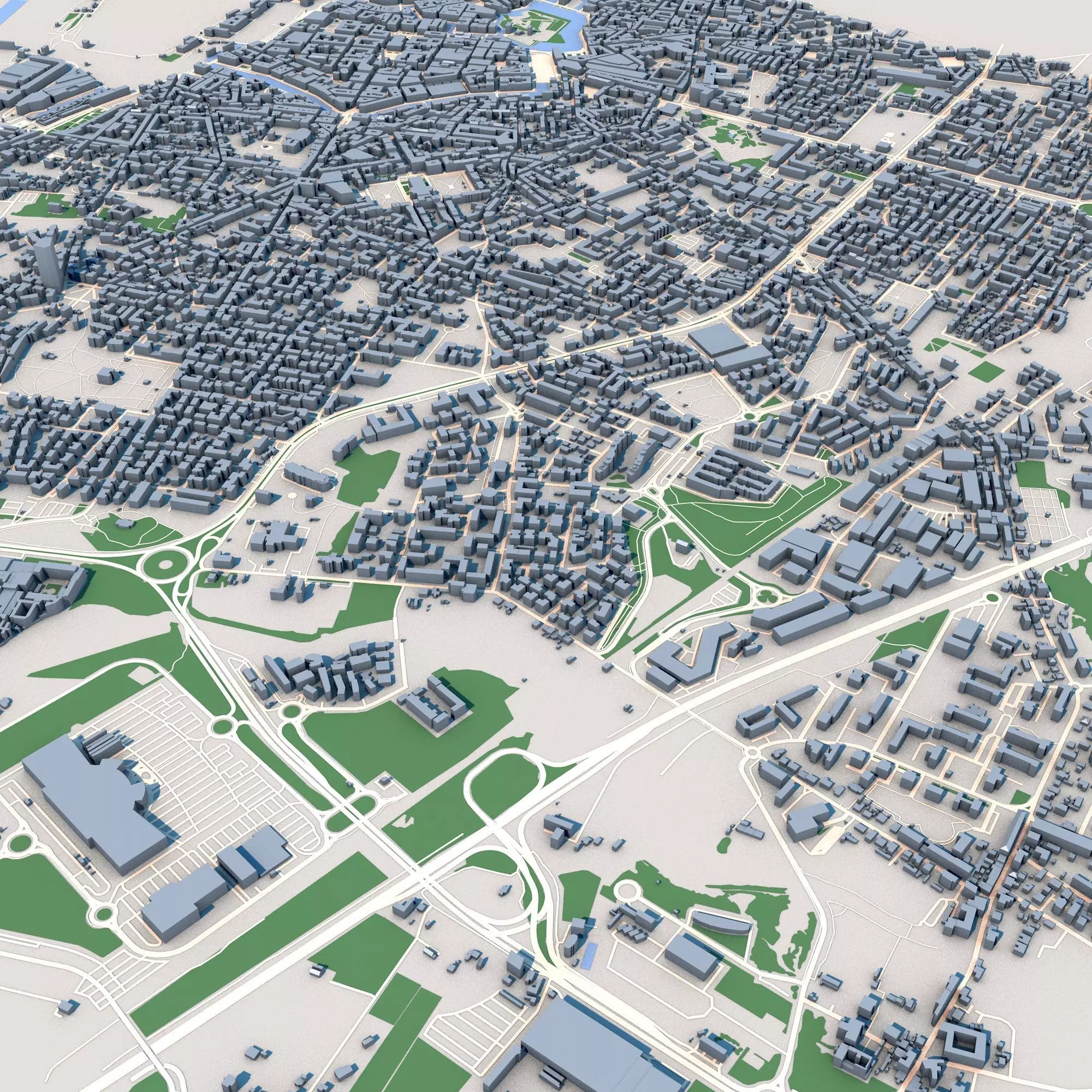 Livorno City Italy 3D model_0