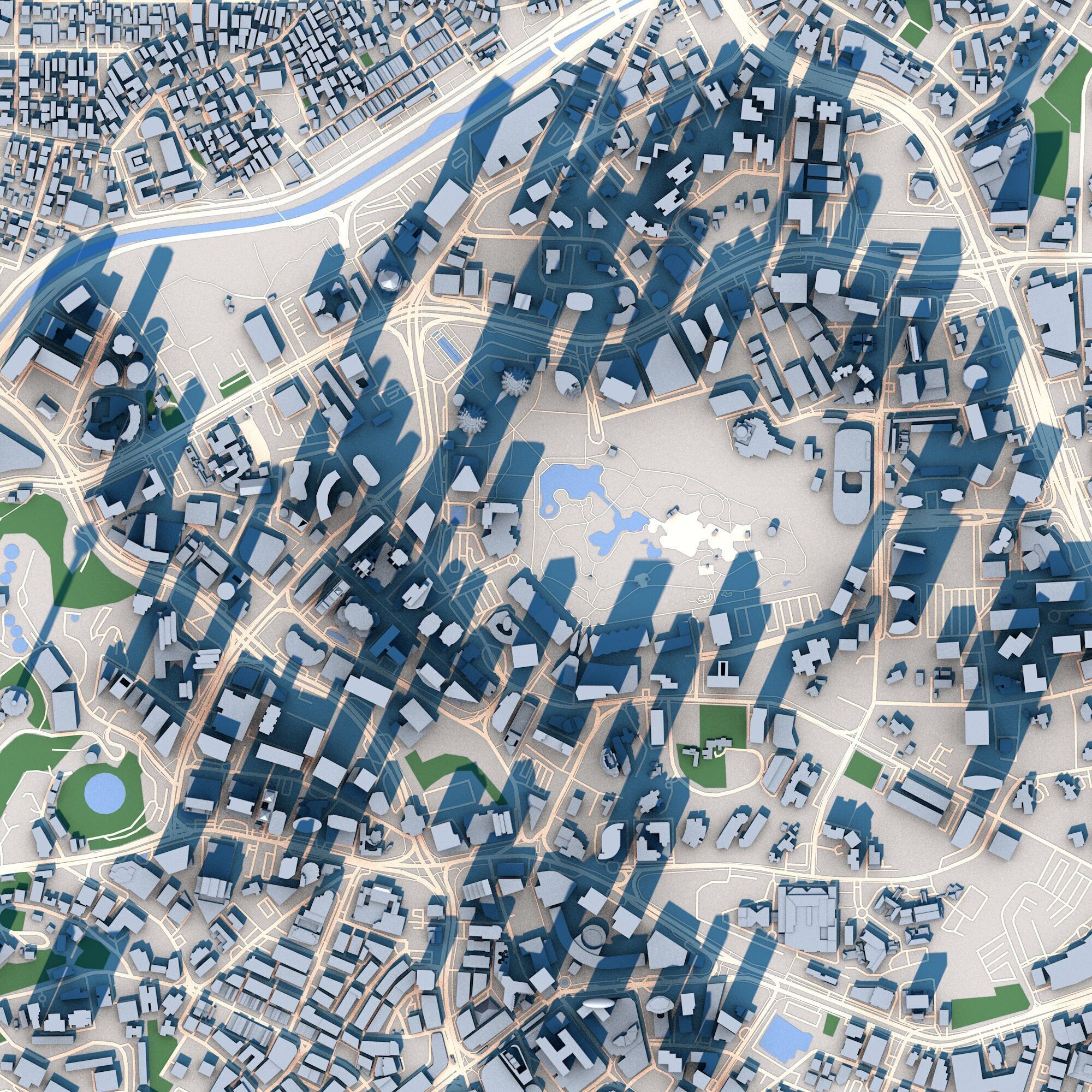 Merdeka 118 Petronas Towers Kuala Lumpur Malaysia 3D model_3