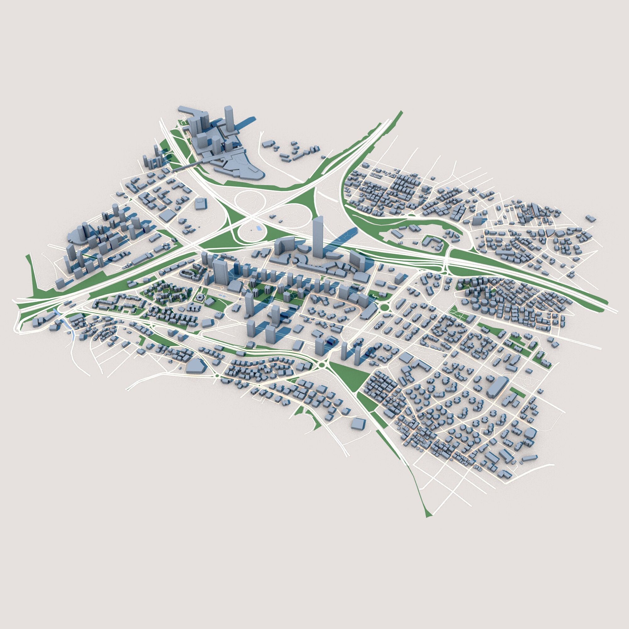 Metropol Istanbul Tower Skyland Istanbul Turkey 3D model_1