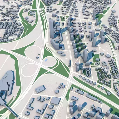 Metropol Istanbul Tower Skyland Istanbul Turkey 3D model