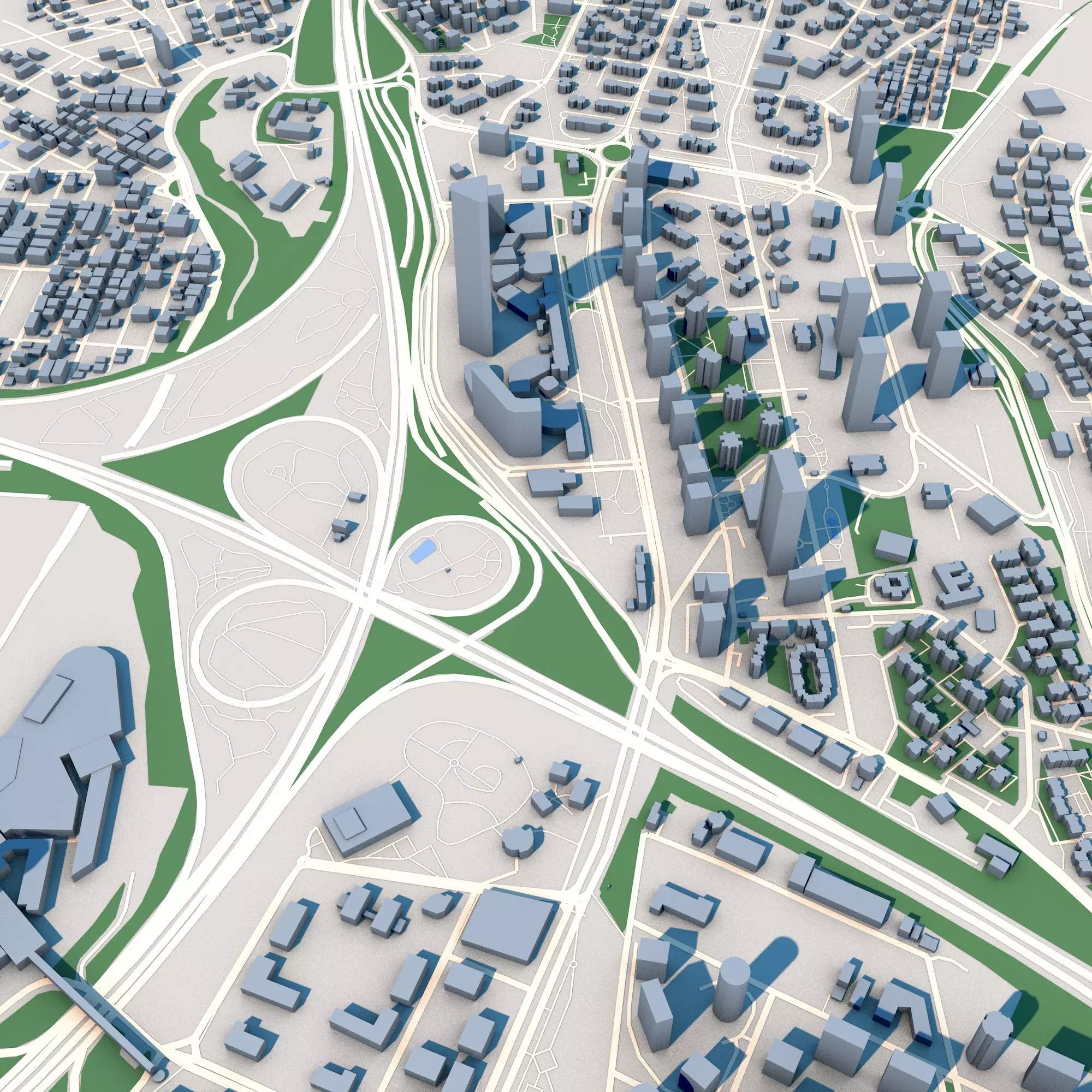 Metropol Istanbul Tower Skyland Istanbul Turkey 3D model_0