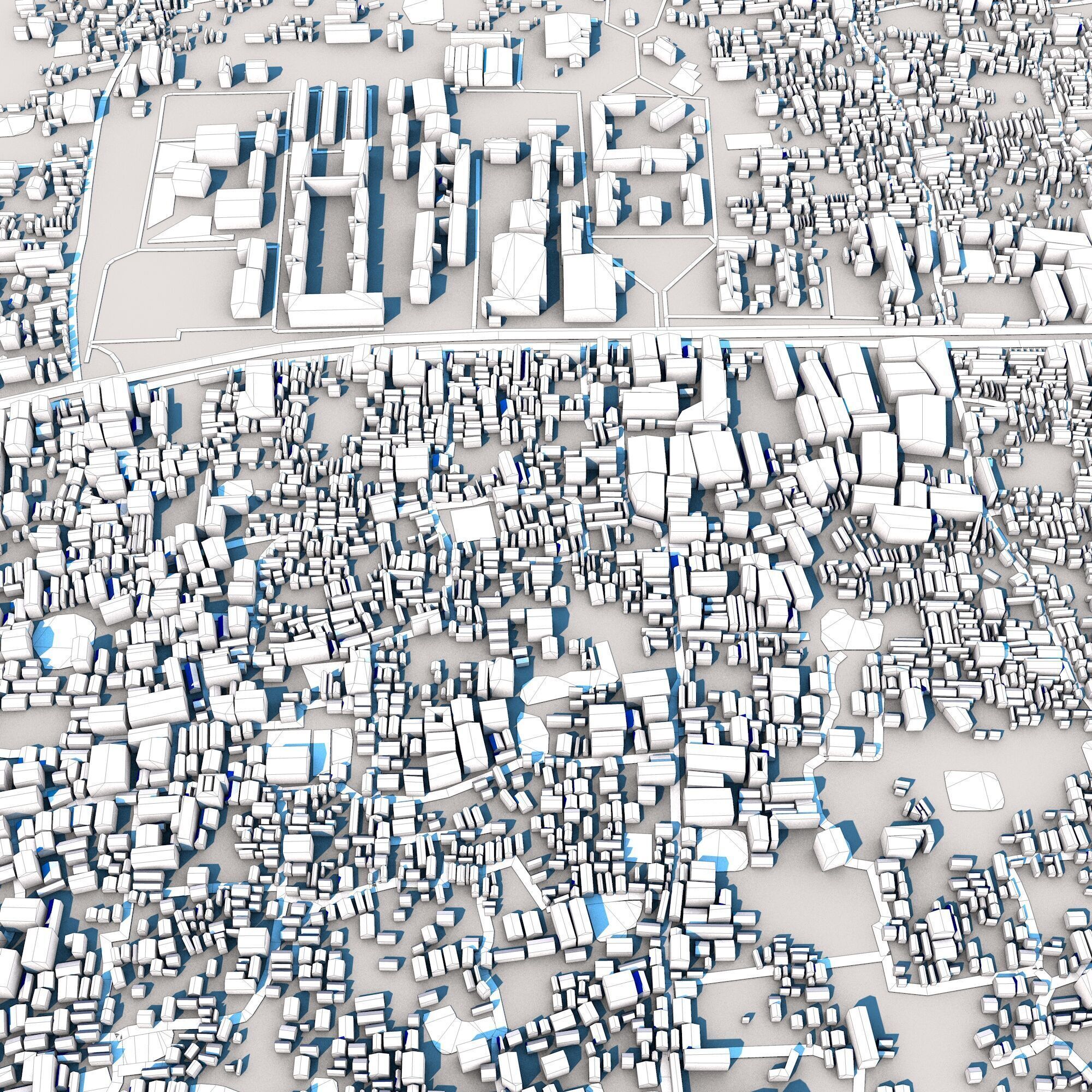 National University Gazipur City Bangladesh 3D model_12