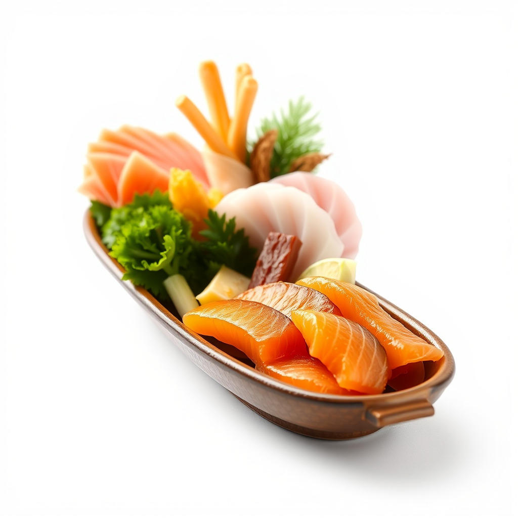Elegant Kaiseki Dish Model Pack Low-poly 3D model_3
