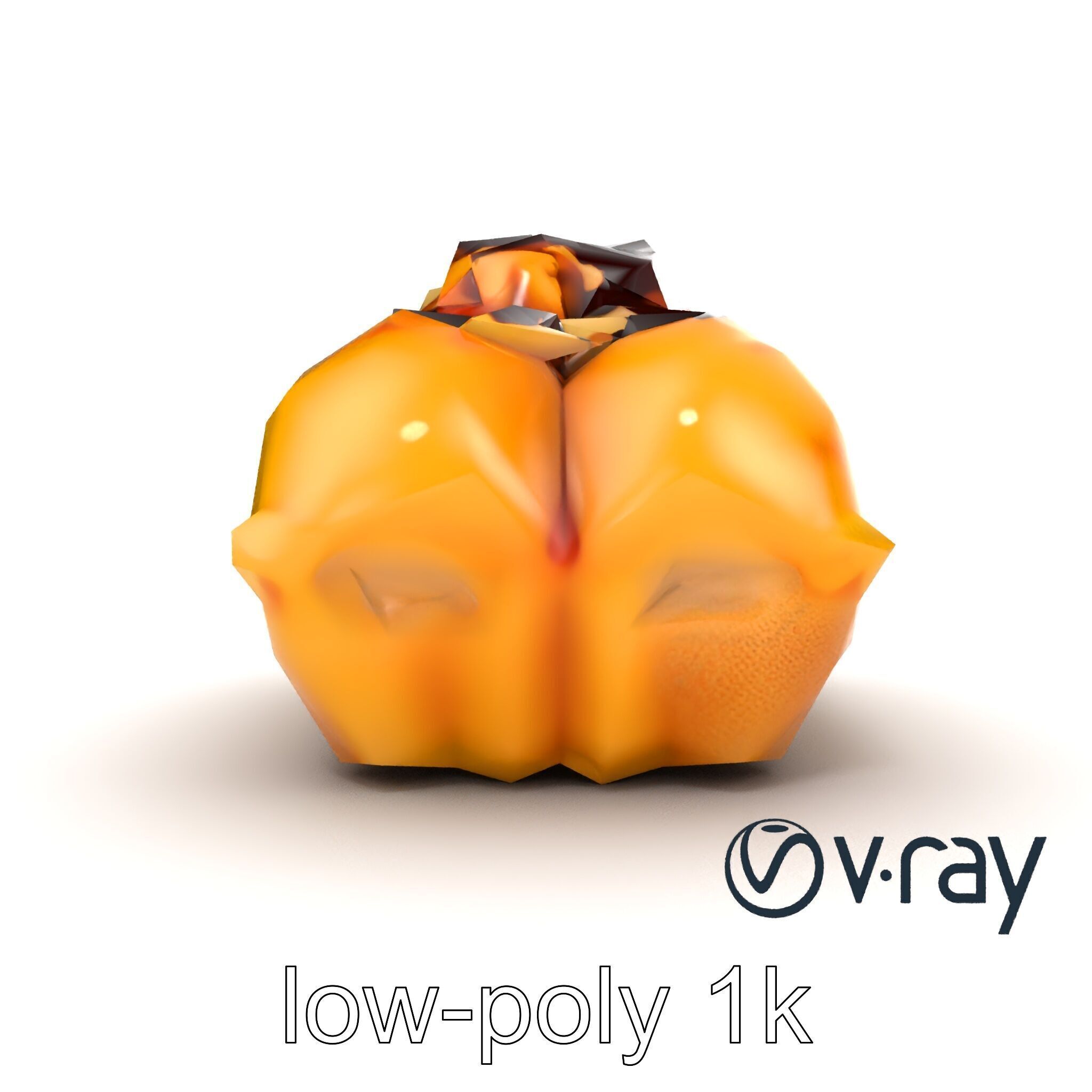 Takoyaki Deluxe Plate Model Pack Low-poly 3D model_22