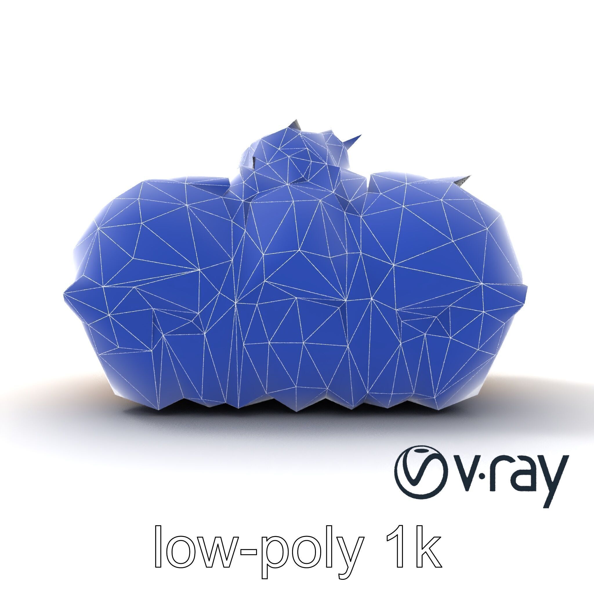 Takoyaki Deluxe Plate Model Pack Low-poly 3D model_29