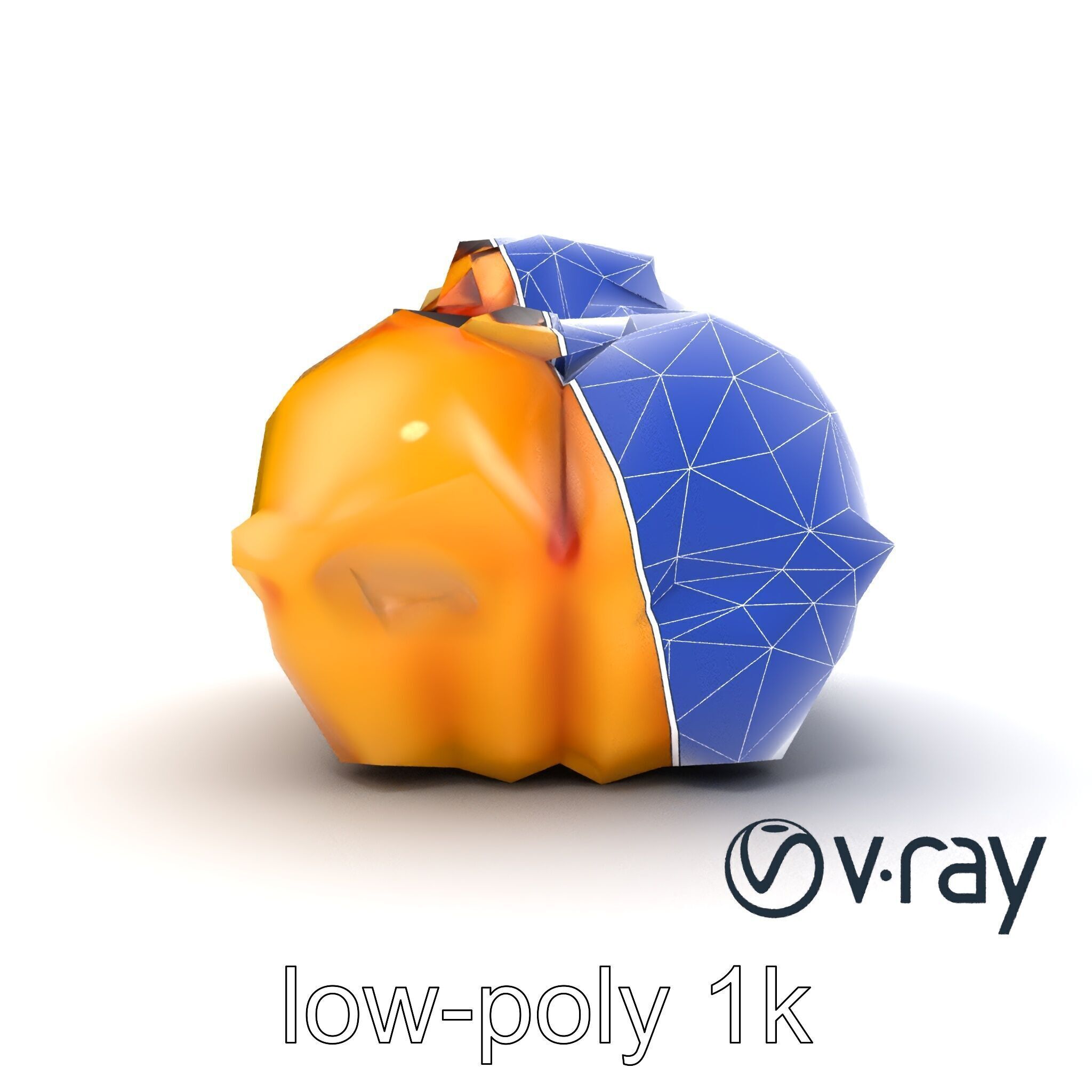 Takoyaki Deluxe Plate Model Pack Low-poly 3D model_21