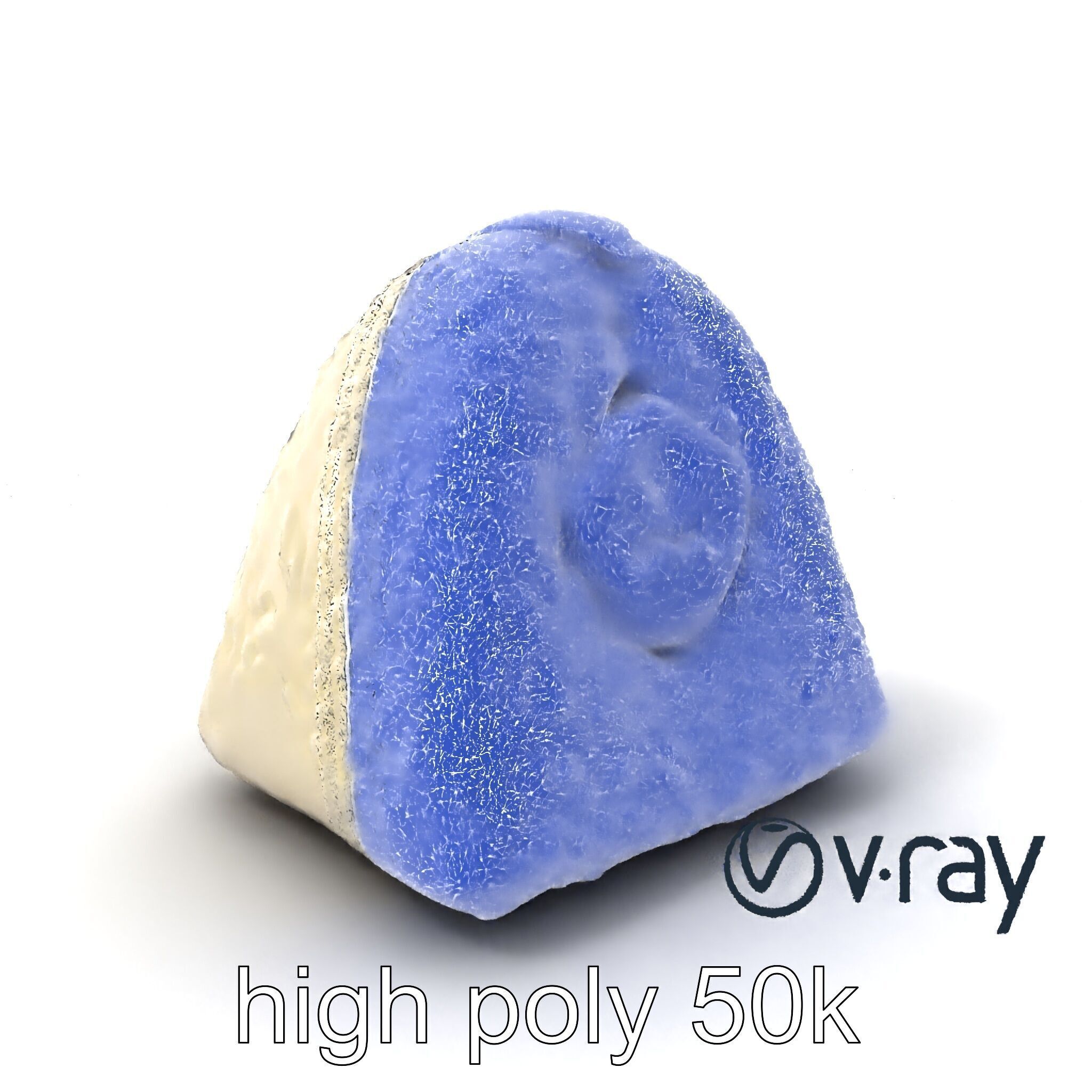 Onigiri Rice Ball Umeboshi Fill model pack Low-poly 3D model_10