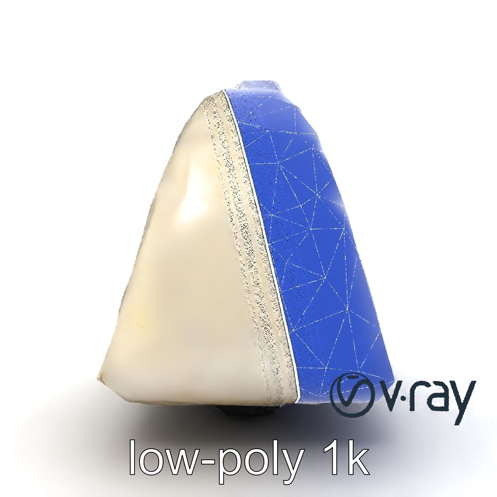 Onigiri Rice Ball Umeboshi Fill model pack Low-poly 3D model_17