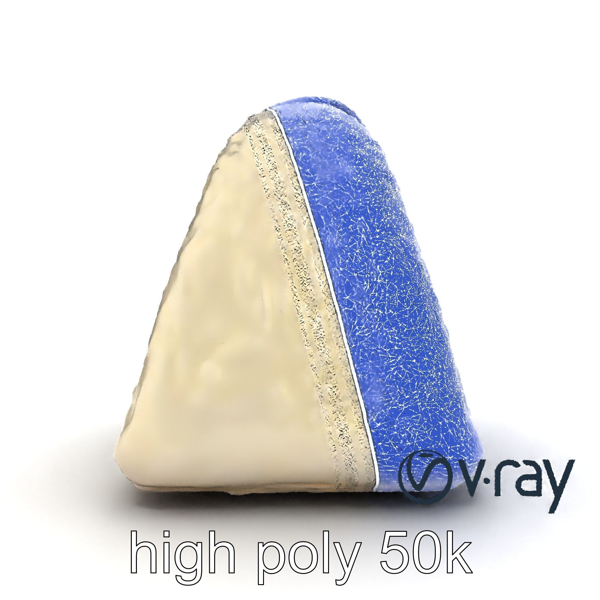 Onigiri Rice Ball Umeboshi Fill model pack Low-poly 3D model_20