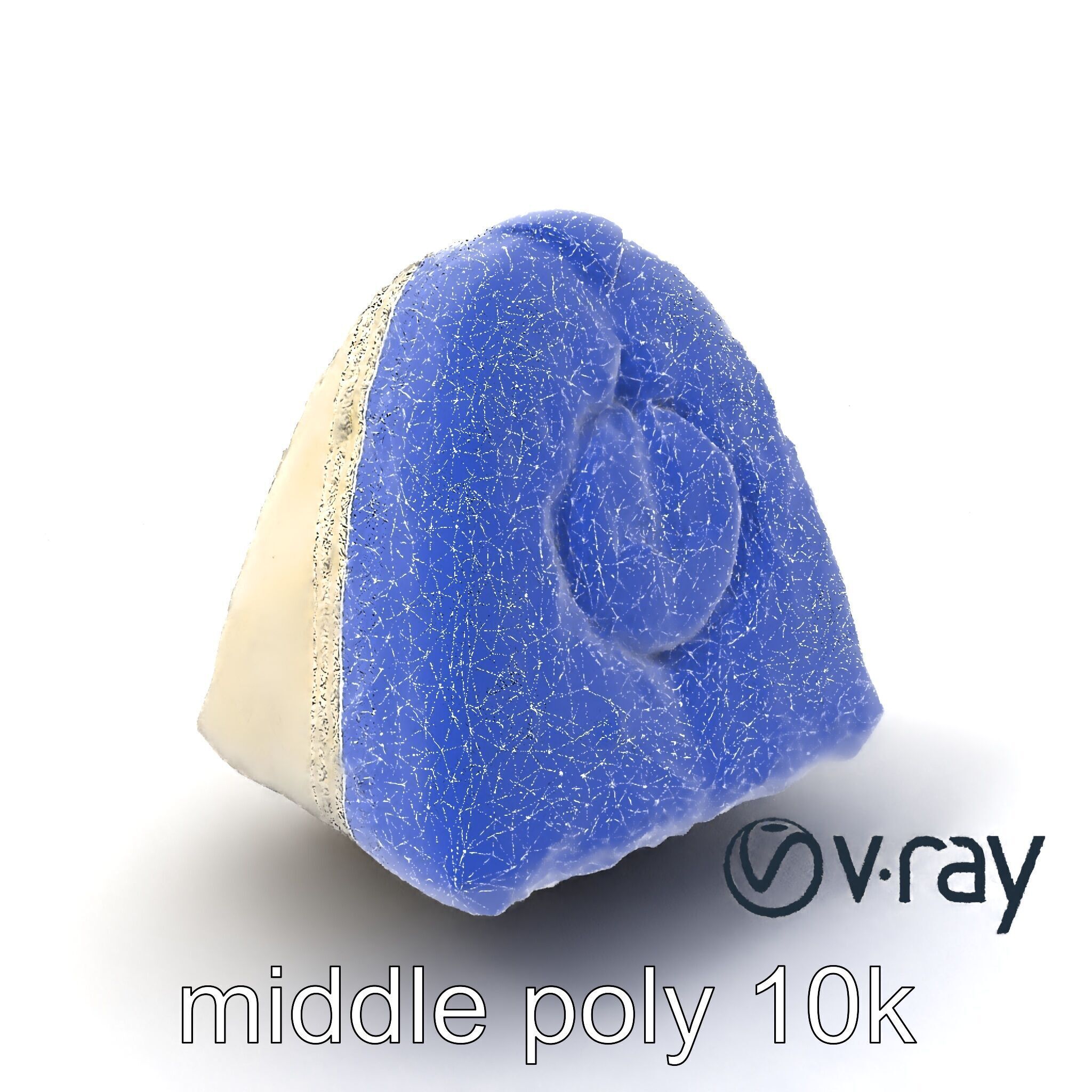 Onigiri Rice Ball Umeboshi Fill model pack Low-poly 3D model_6