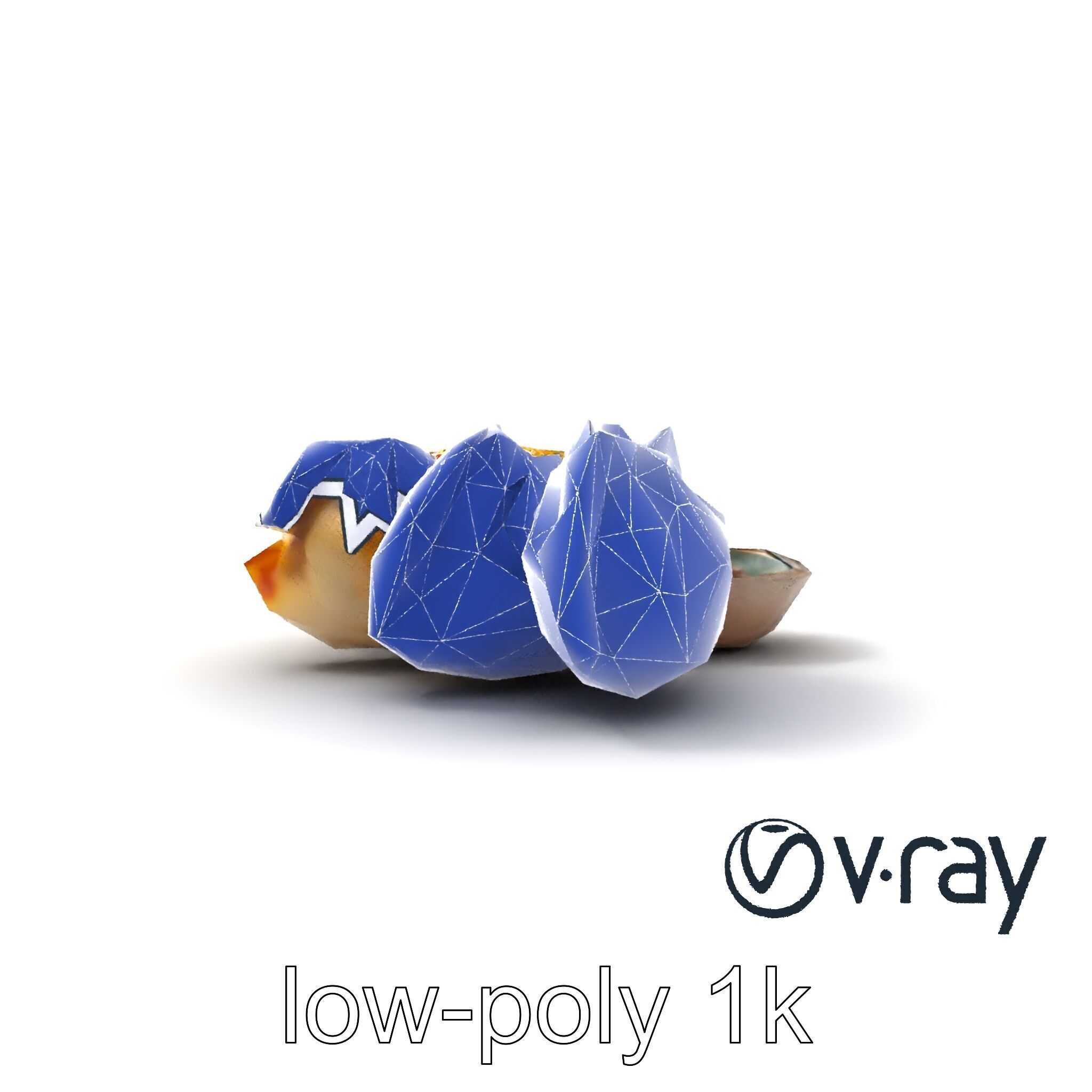 Realistic Gyoza Dumplings with Soy Sauce Bowl model pack Low-poly 3D model_14