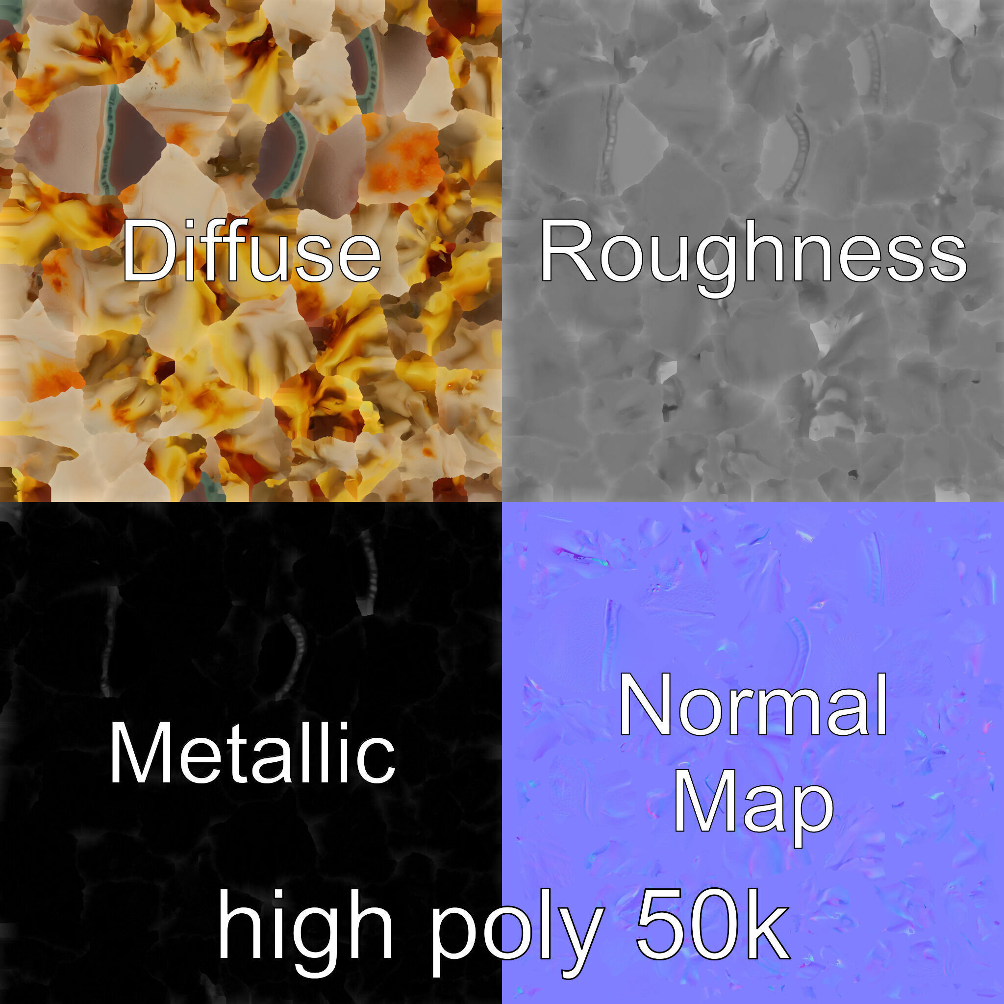 Realistic Gyoza Dumplings with Soy Sauce Bowl model pack Low-poly 3D model_3