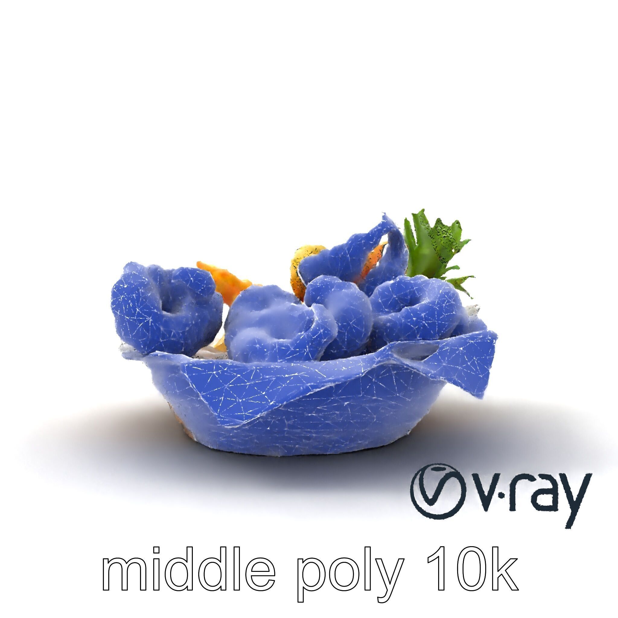 Tempura Assortment Pack with Texture Detailing model pack Low-poly 3D model_30