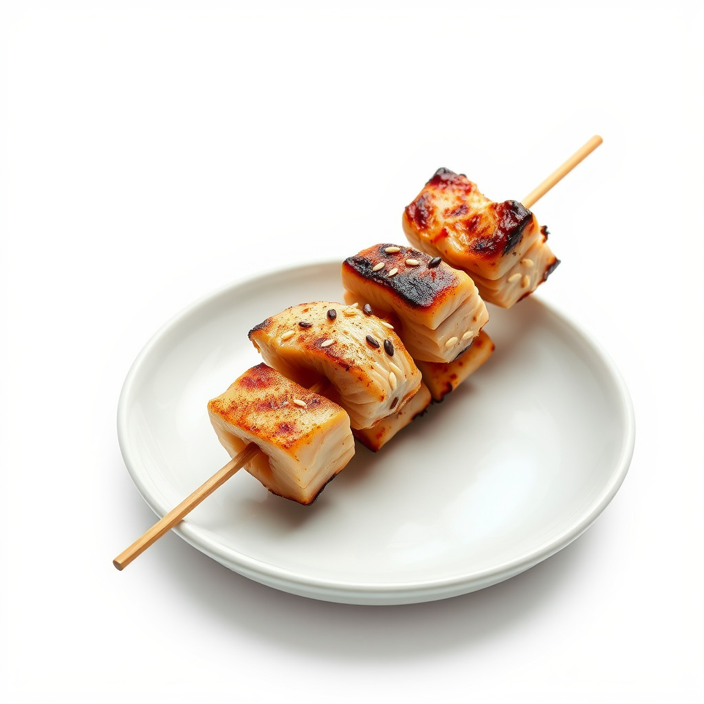 Yakitori Chicken Skewer Realistic Grilled model pack Low-poly 3D model_3