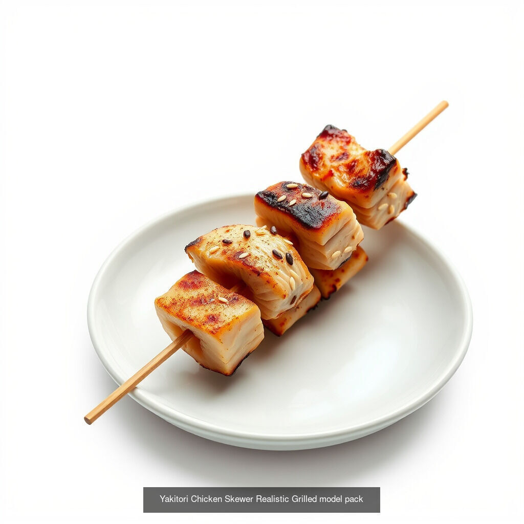 Authentic Japanese Cuisine Models Pack 3D Model Collection_23