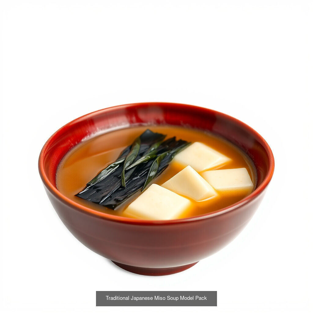 Authentic Japanese Cuisine Models Pack 3D Model Collection_21
