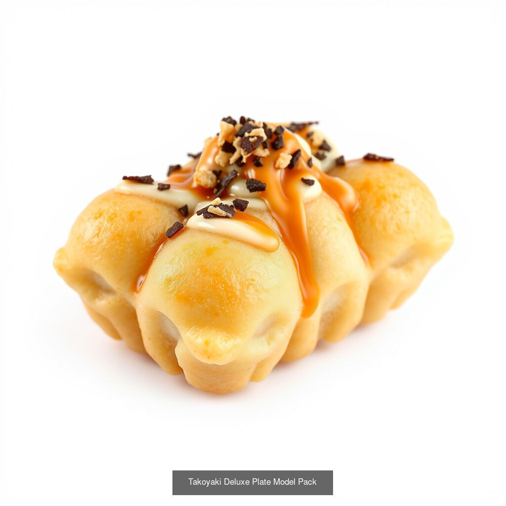 Authentic Japanese Cuisine Models Pack 3D Model Collection_13