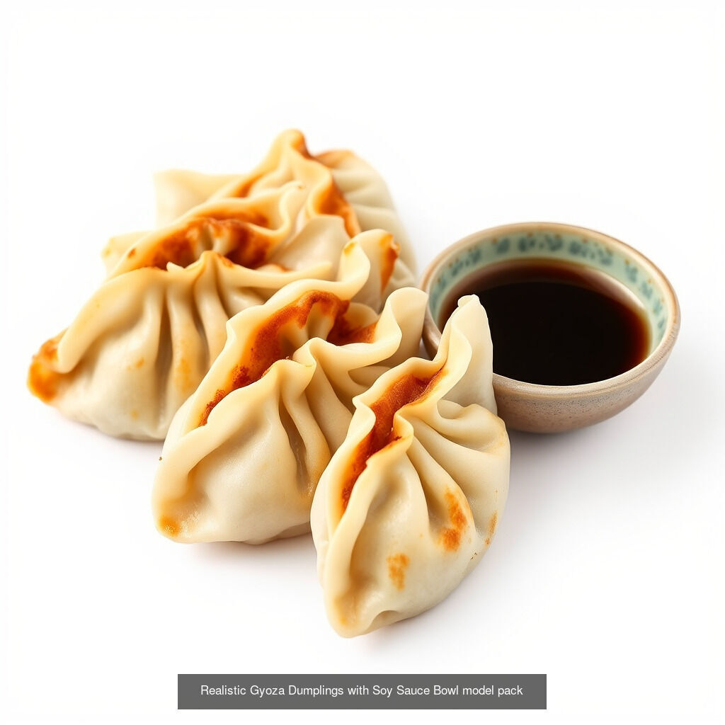 Authentic Japanese Cuisine Models Pack 3D Model Collection_15