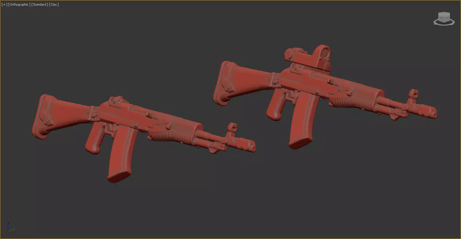 35 scale AN-94 with cobra 3D print model_0