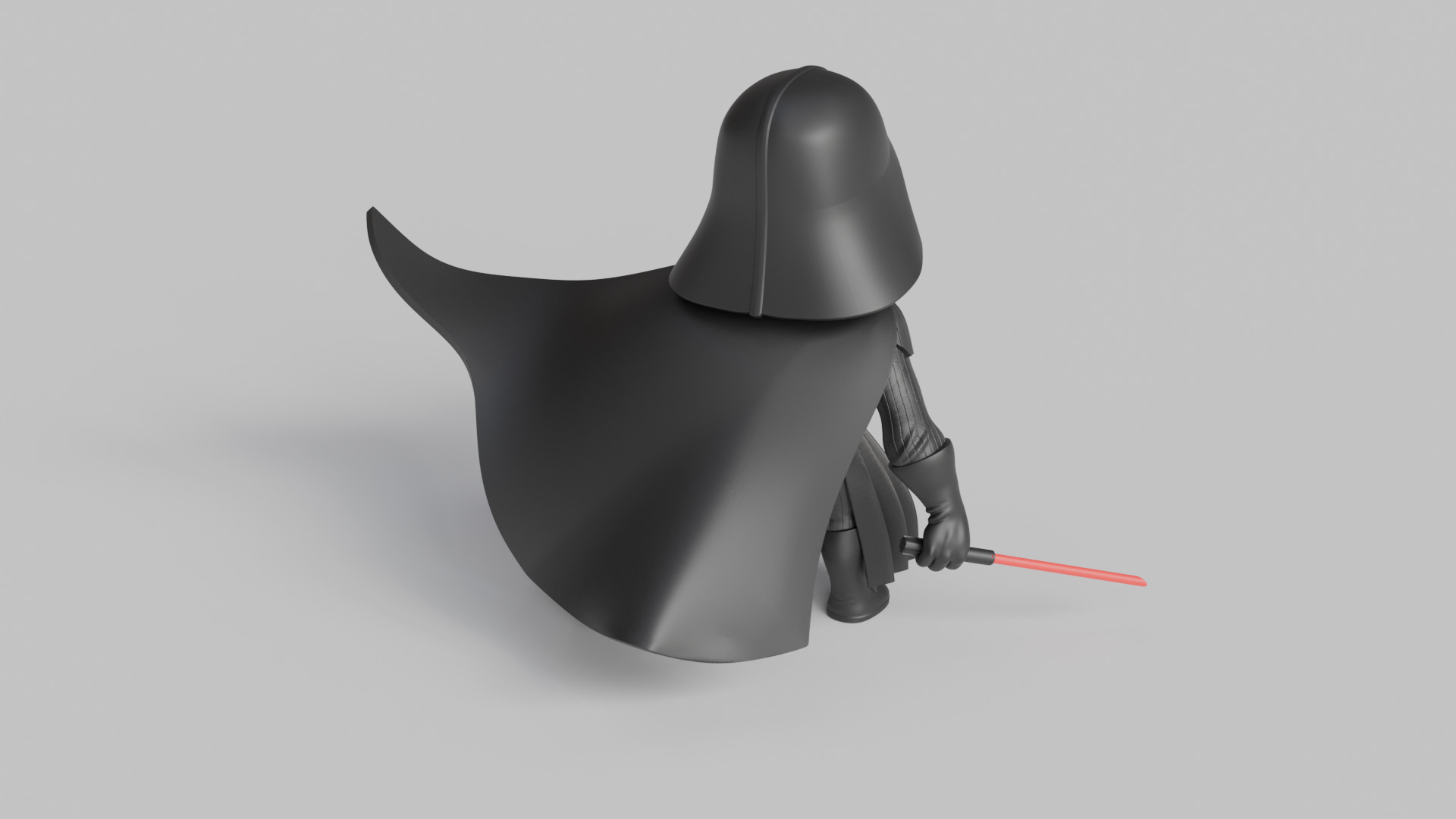 Dark Vader 3D Printable Model 3D print model_4