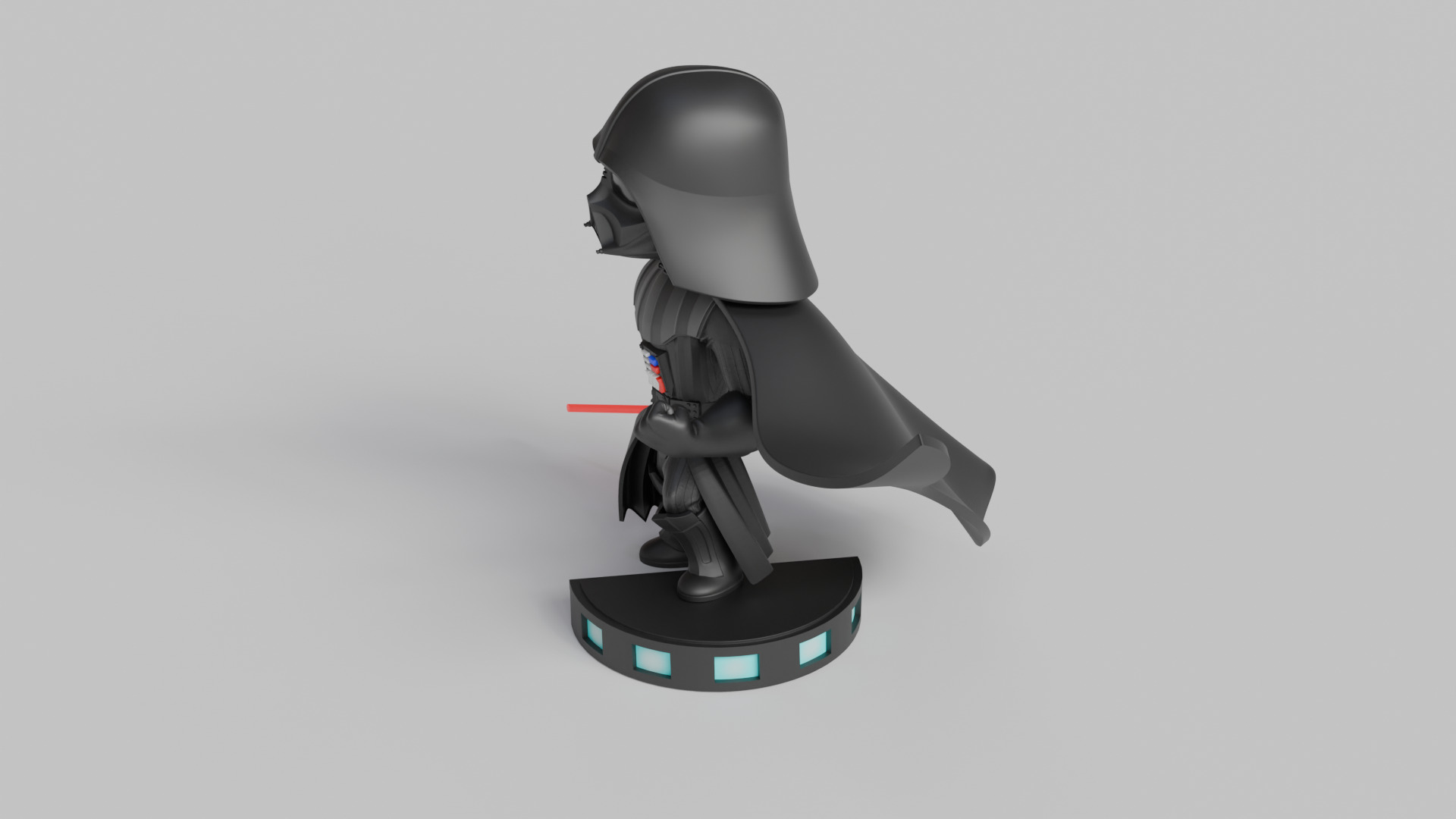  Dark Vader 3D Printable Model 3D print model_6