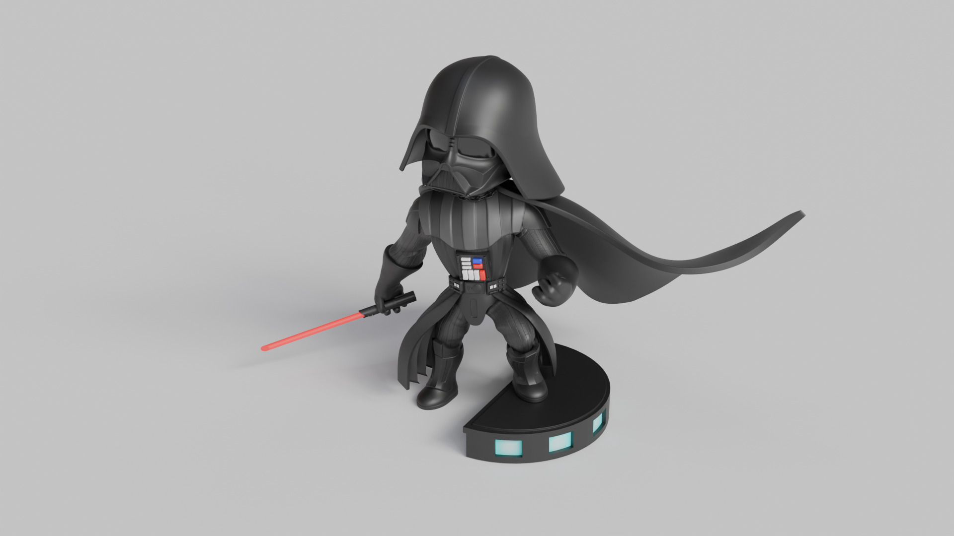  Dark Vader 3D Printable Model 3D print model_7