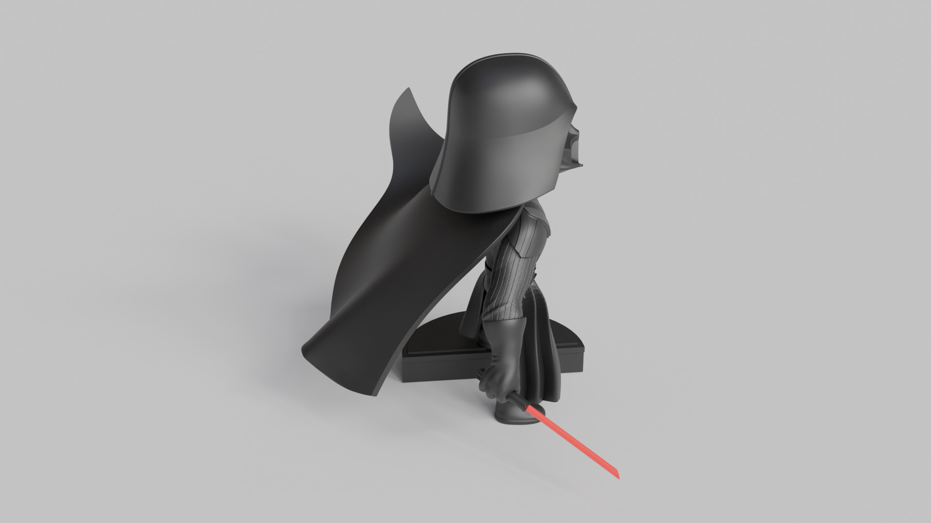  Dark Vader 3D Printable Model 3D print model_3