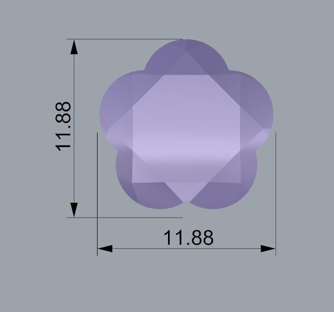 Flower Ring 3D print model_10