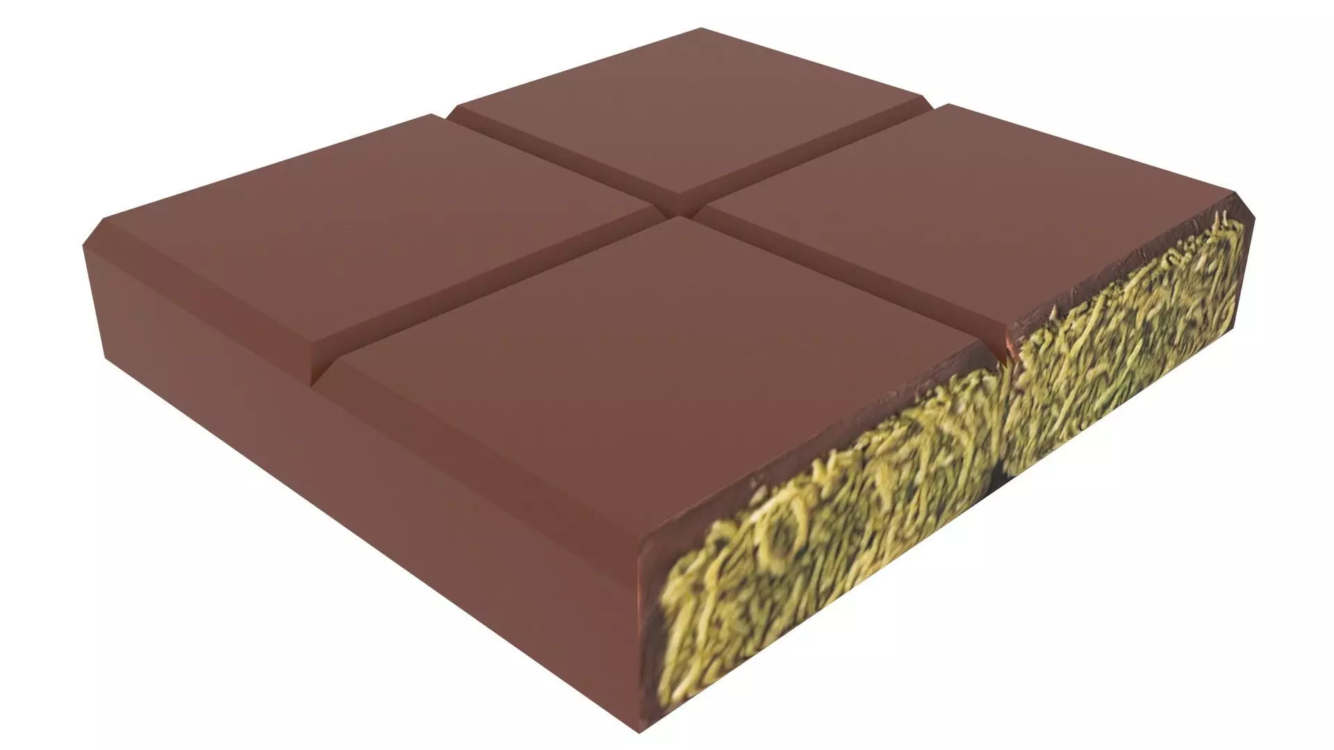 Dubai Chocolate 3D model_0