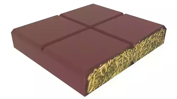Dubai Chocolate 3D model