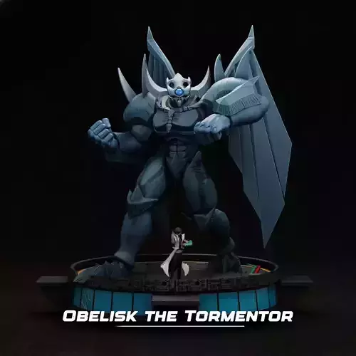 Obelisk the Tormentor Yugi-Oh 3D print model