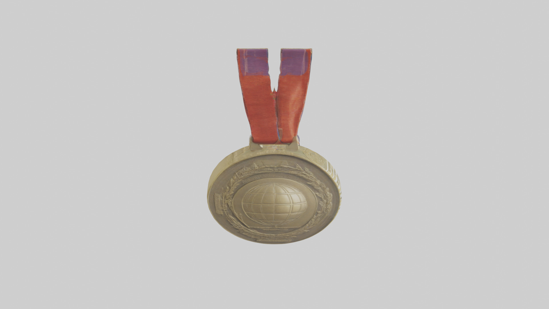 Global Leadership Medal model Low-poly 3D model_18