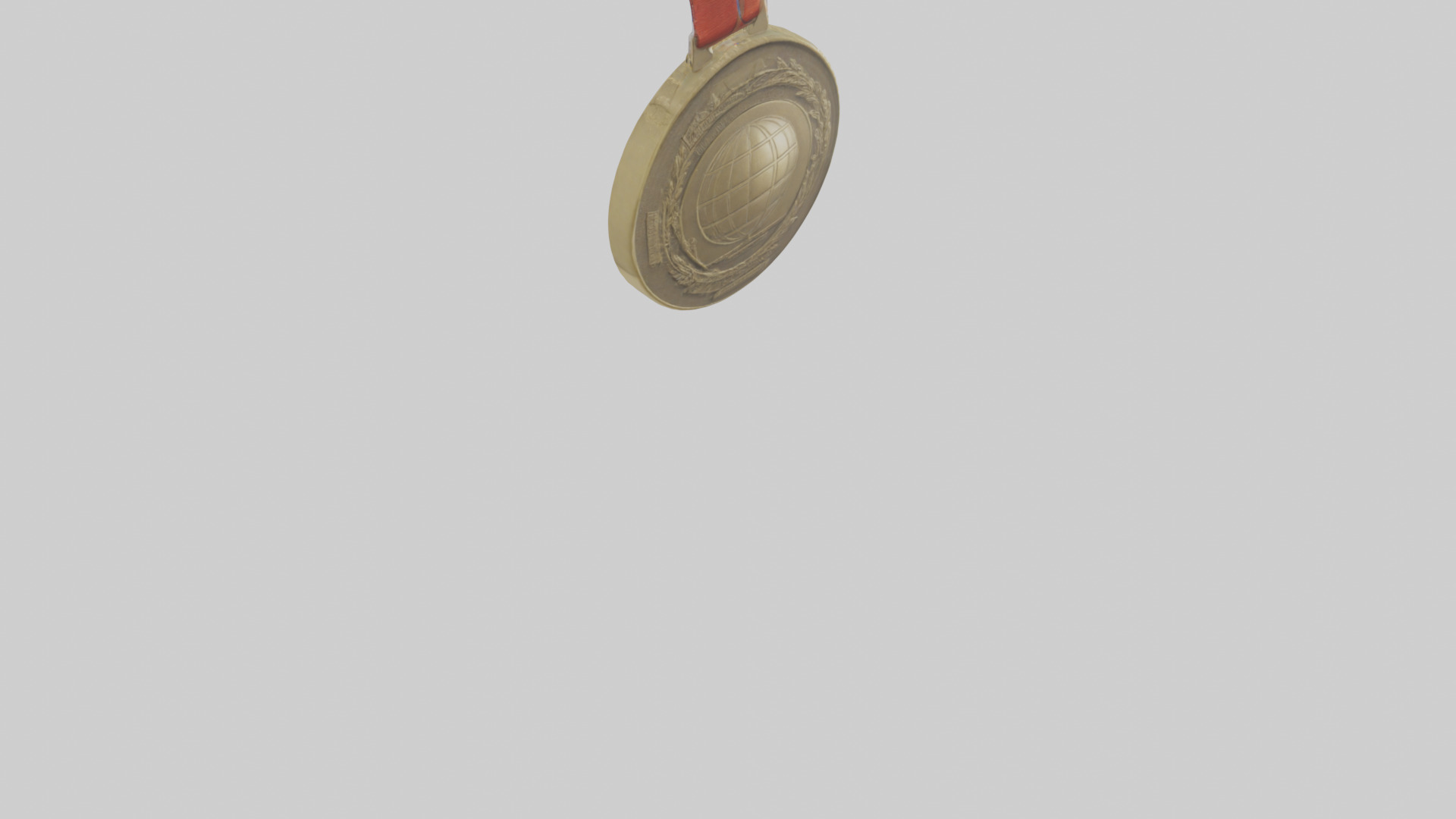 Global Leadership Medal model Low-poly 3D model_7