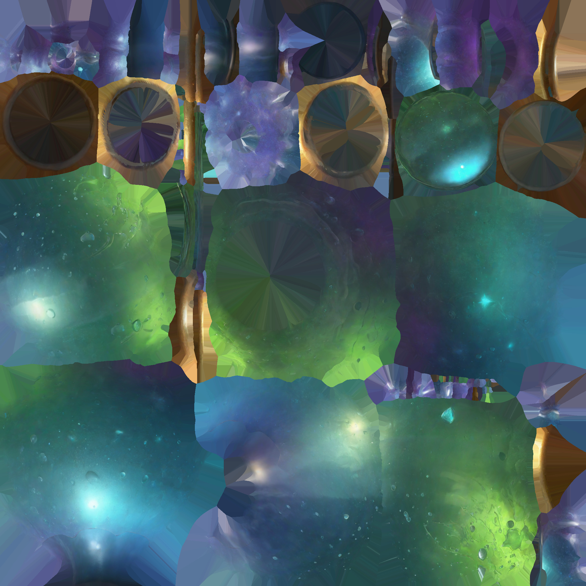 3d Render  Celestial Dew Potion 3D model_7