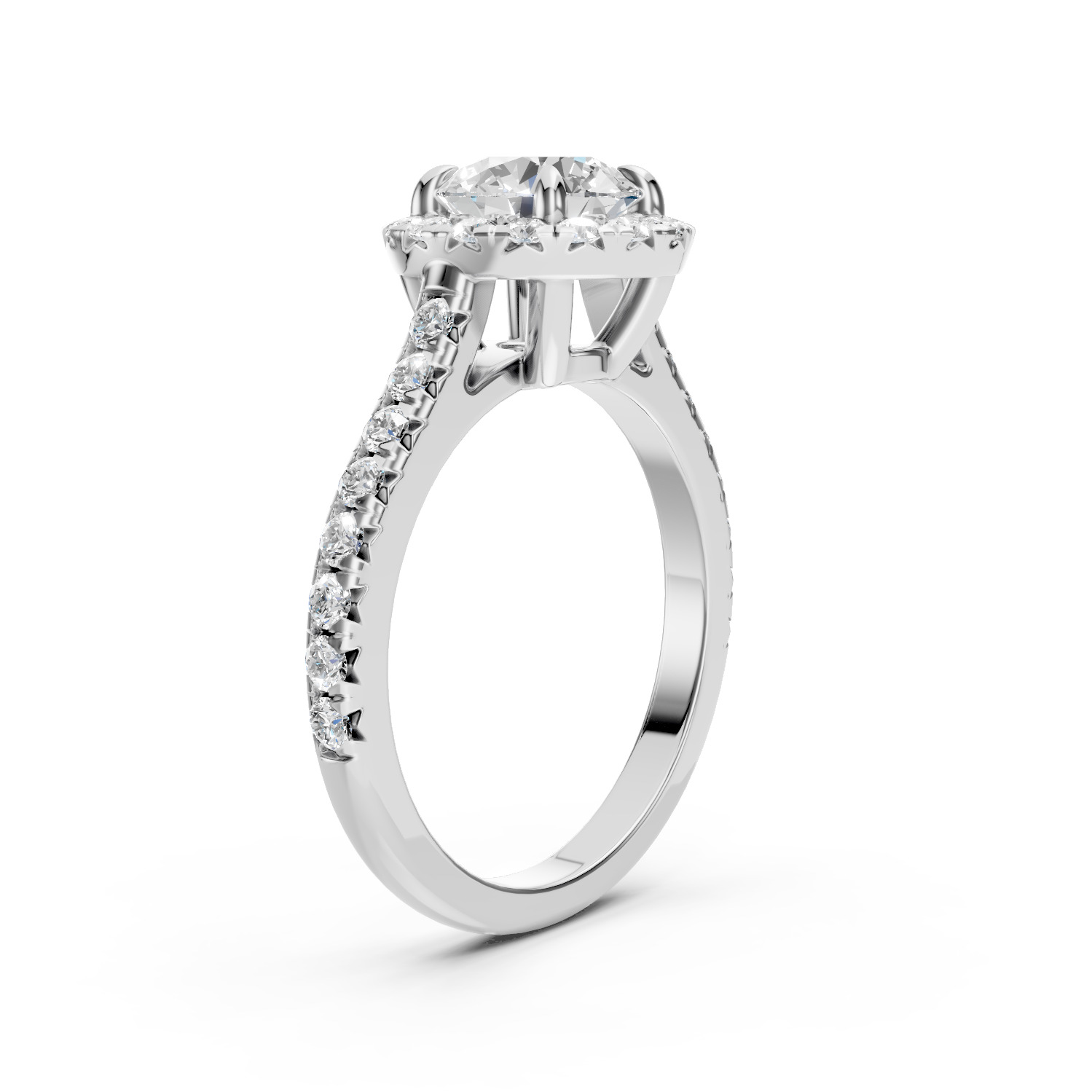 Tiffany Engagment Soleste Ring 3D print model_4
