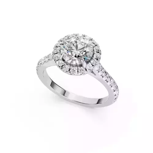 Tiffany Engagment Soleste Ring 3D print model